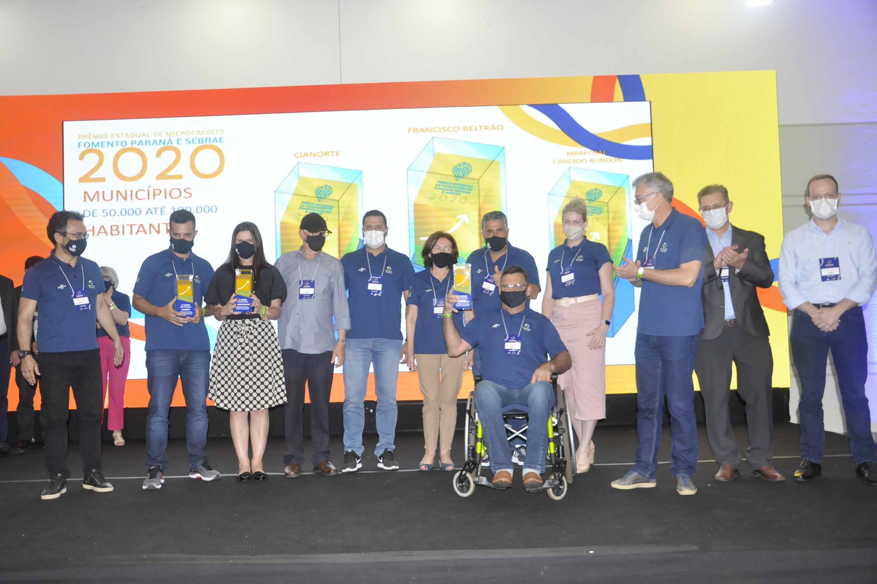 Prêmio Estadual de Microcrédito Fomento Paraná e Sebrae 2020. Foto: Luciano Patzsch/ Fomento Paraná