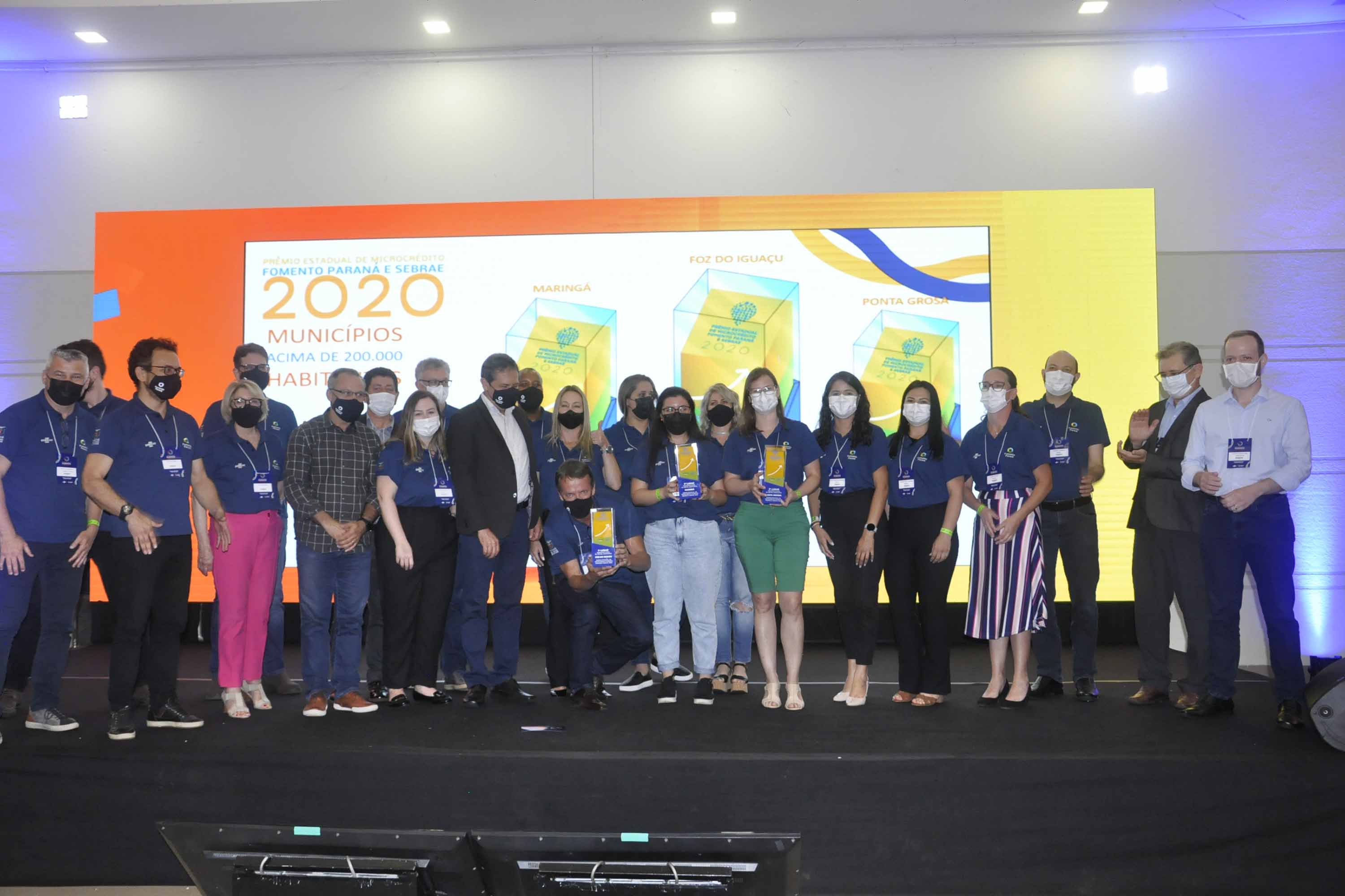Prêmio Estadual de Microcrédito Fomento Paraná e Sebrae 2020. Foto: Luciano Patzsch/ Fomento Paraná
