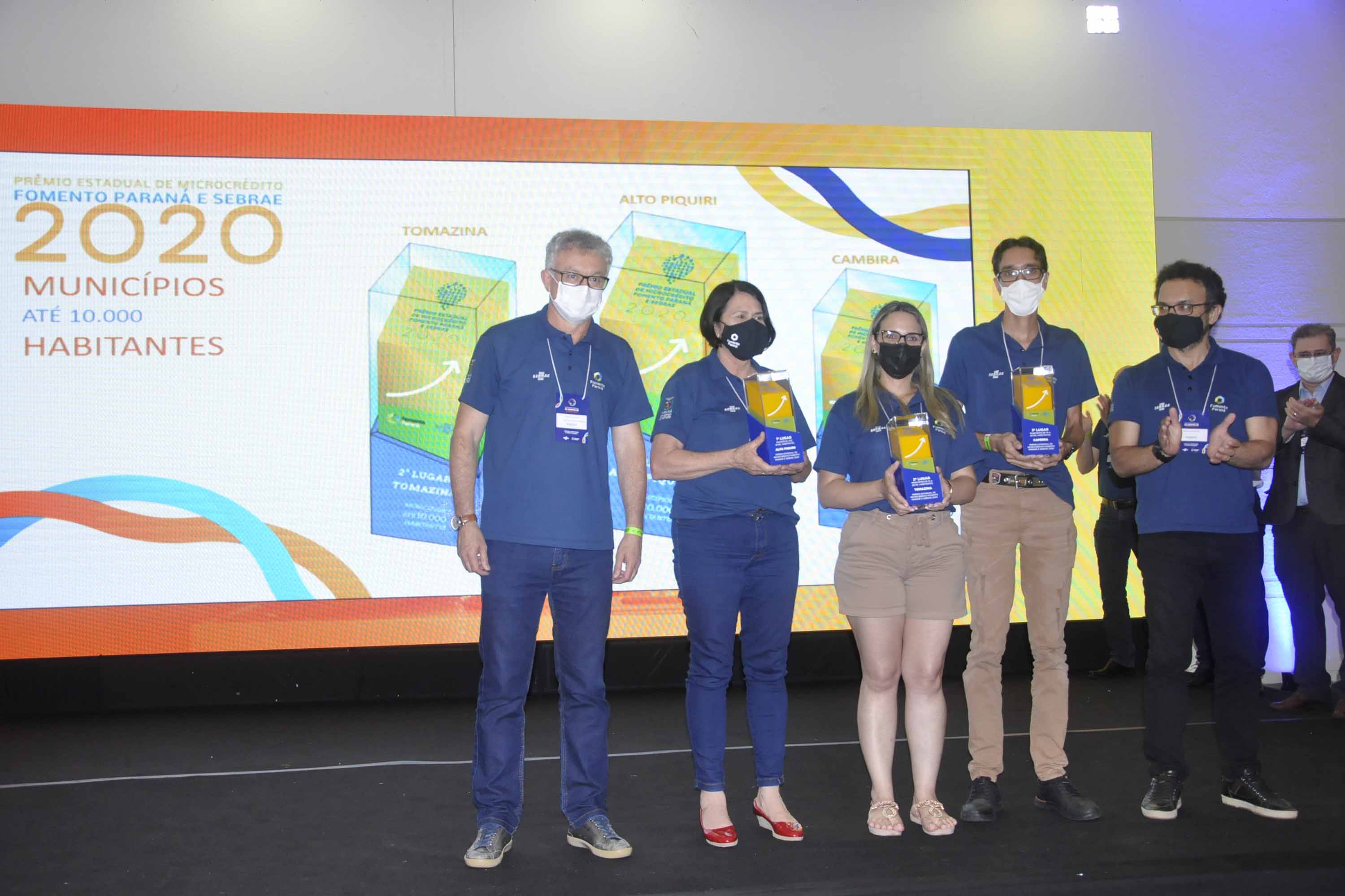 Prêmio Estadual de Microcrédito Fomento Paraná e Sebrae 2020. Foto: Luciano Patzsch/ Fomento Paraná