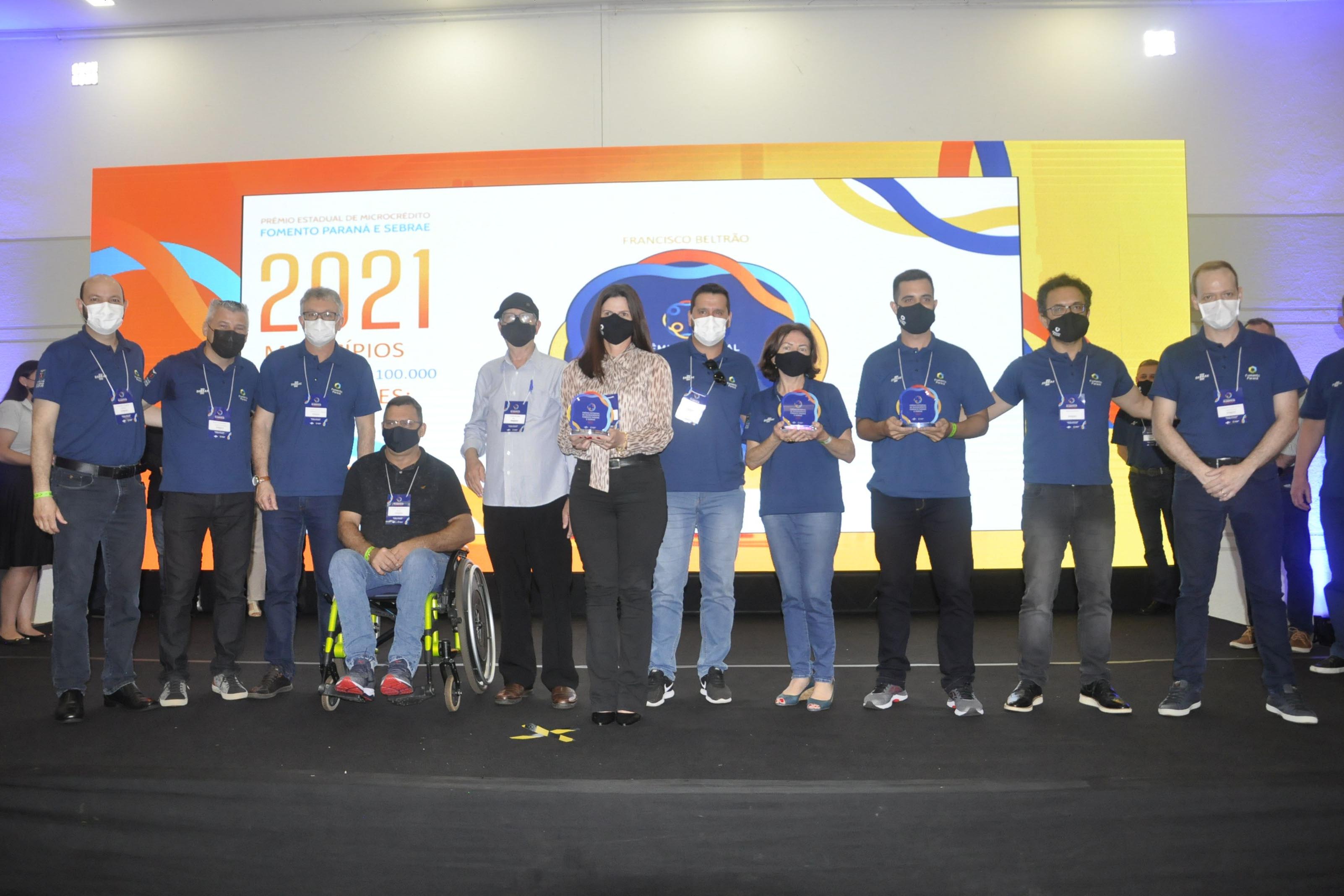 Francisco Beltrão é campeão do Prêmio Estadual de Microcrédito 2021