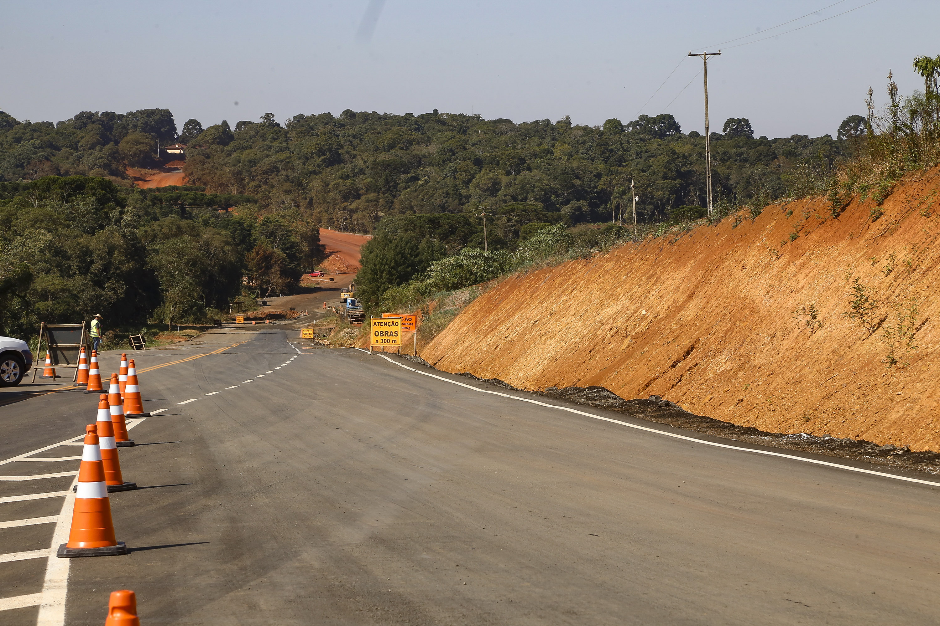 Mais de R$ 500 milhões já foram investidos em obras rodoviárias em 2021
