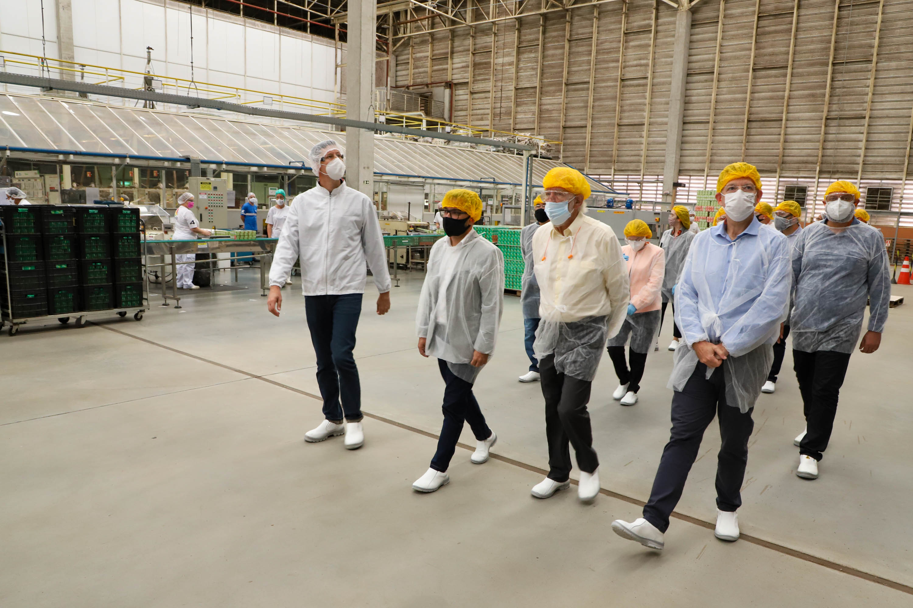 Vice Governador Darci Piana  Visita Fabrica de Chá Leão em Fazenda Rio Grande.