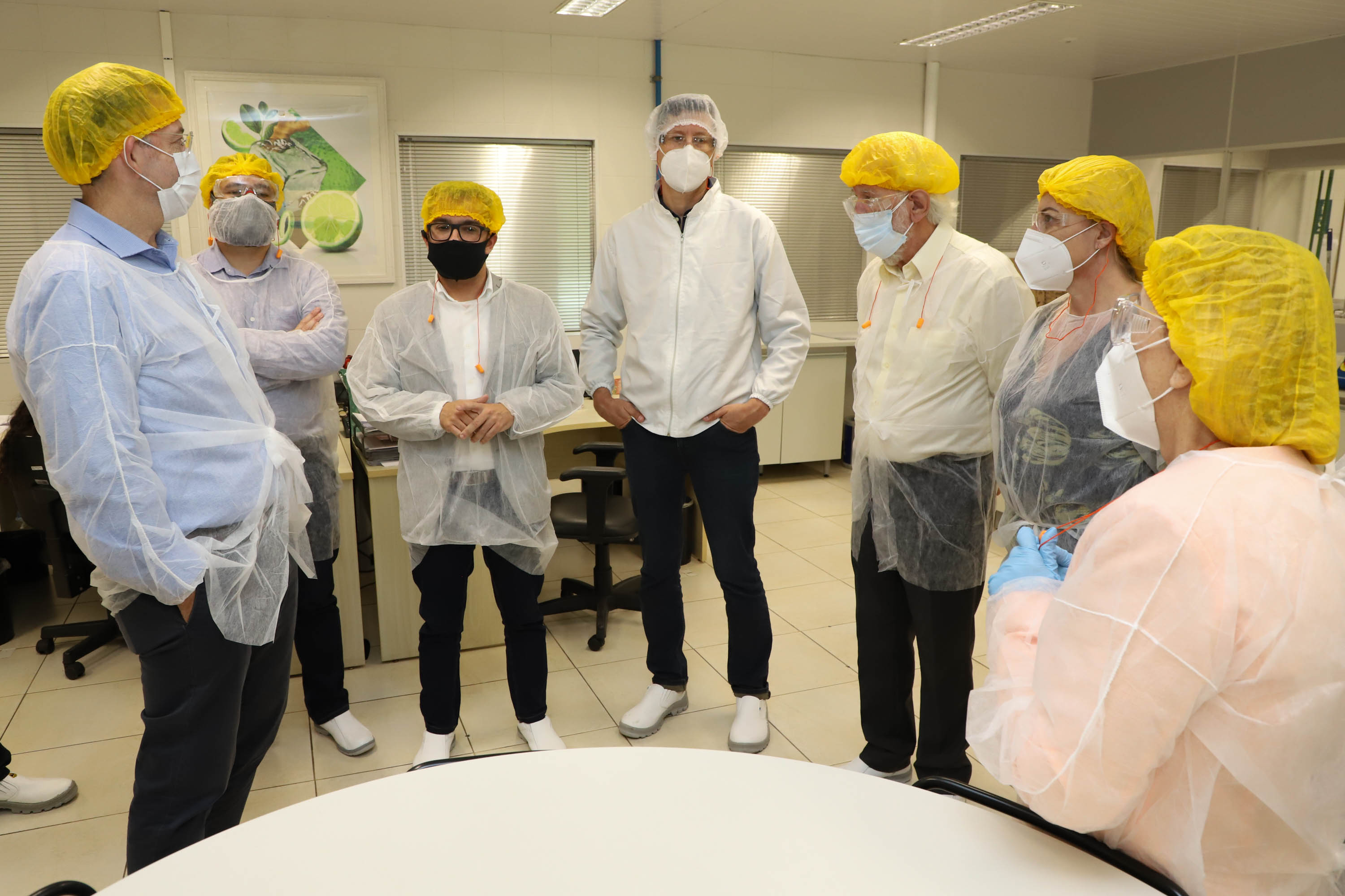 Vice Governador Darci Piana  Visita Fabrica de Chá Leão em Fazenda Rio Grande.