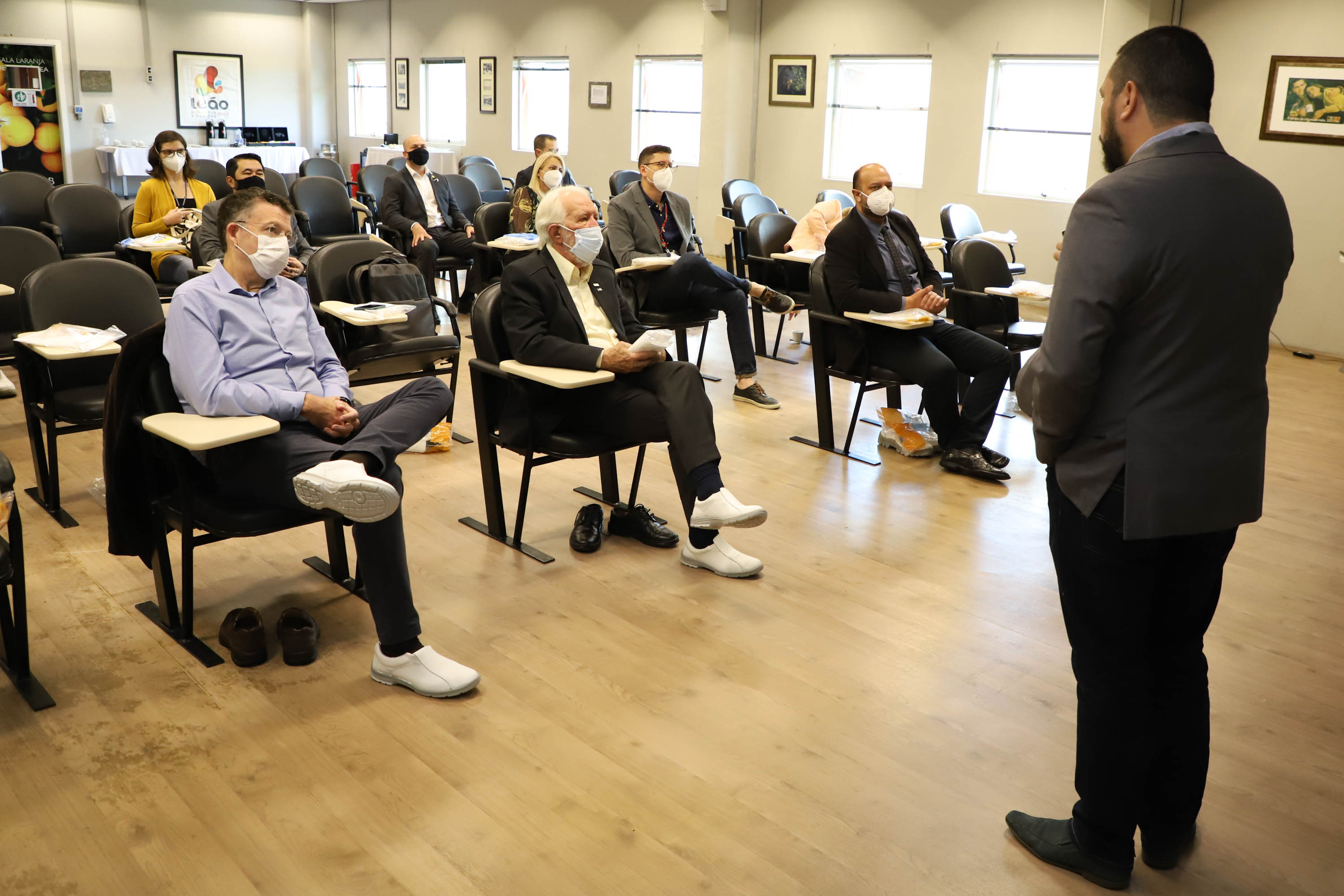 Vice Governador Darci Piana  Visita Fabrica de Chá Leão em Fazenda Rio Grande.