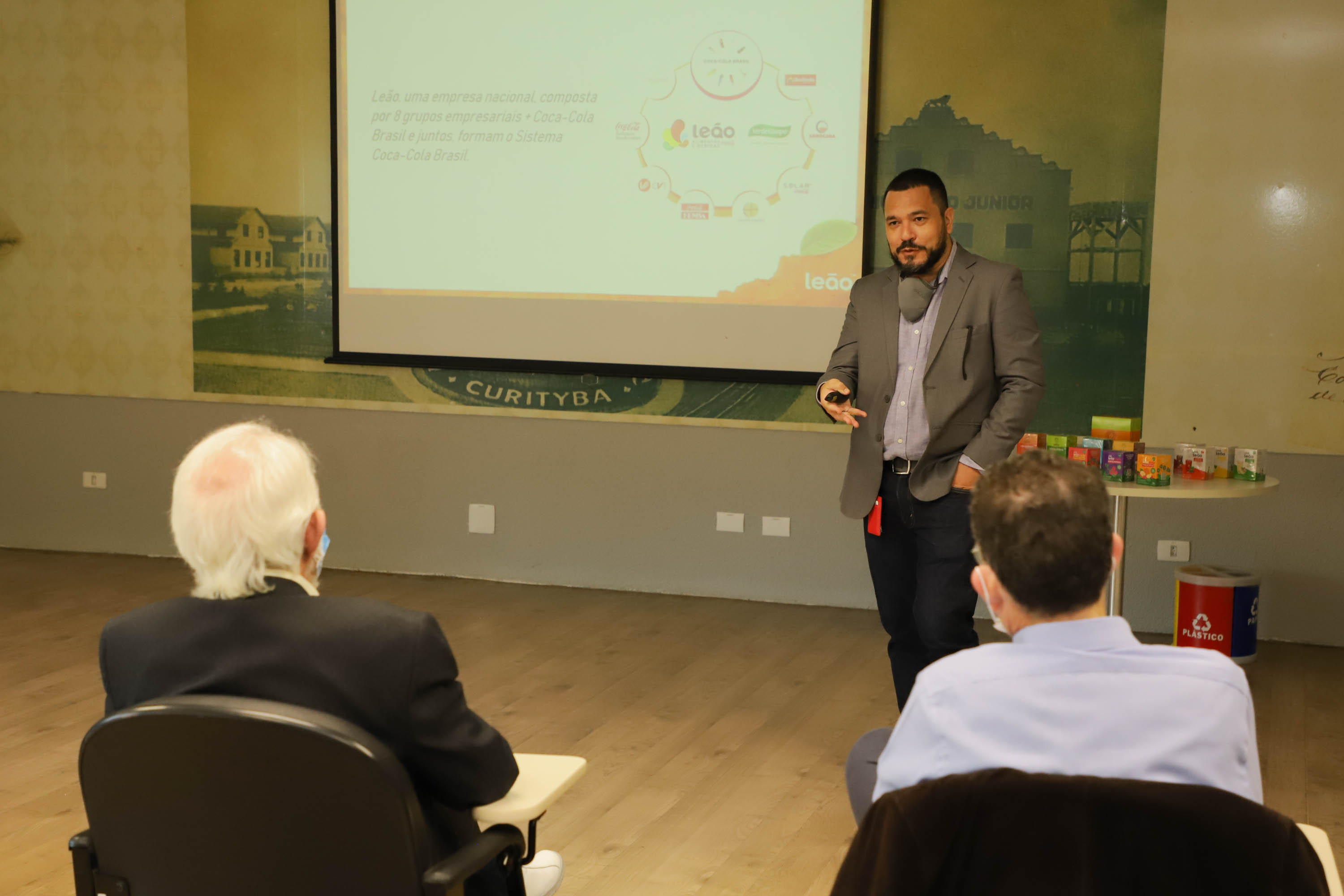 Vice Governador Darci Piana  Visita Fabrica de Chá Leão em Fazenda Rio Grande.