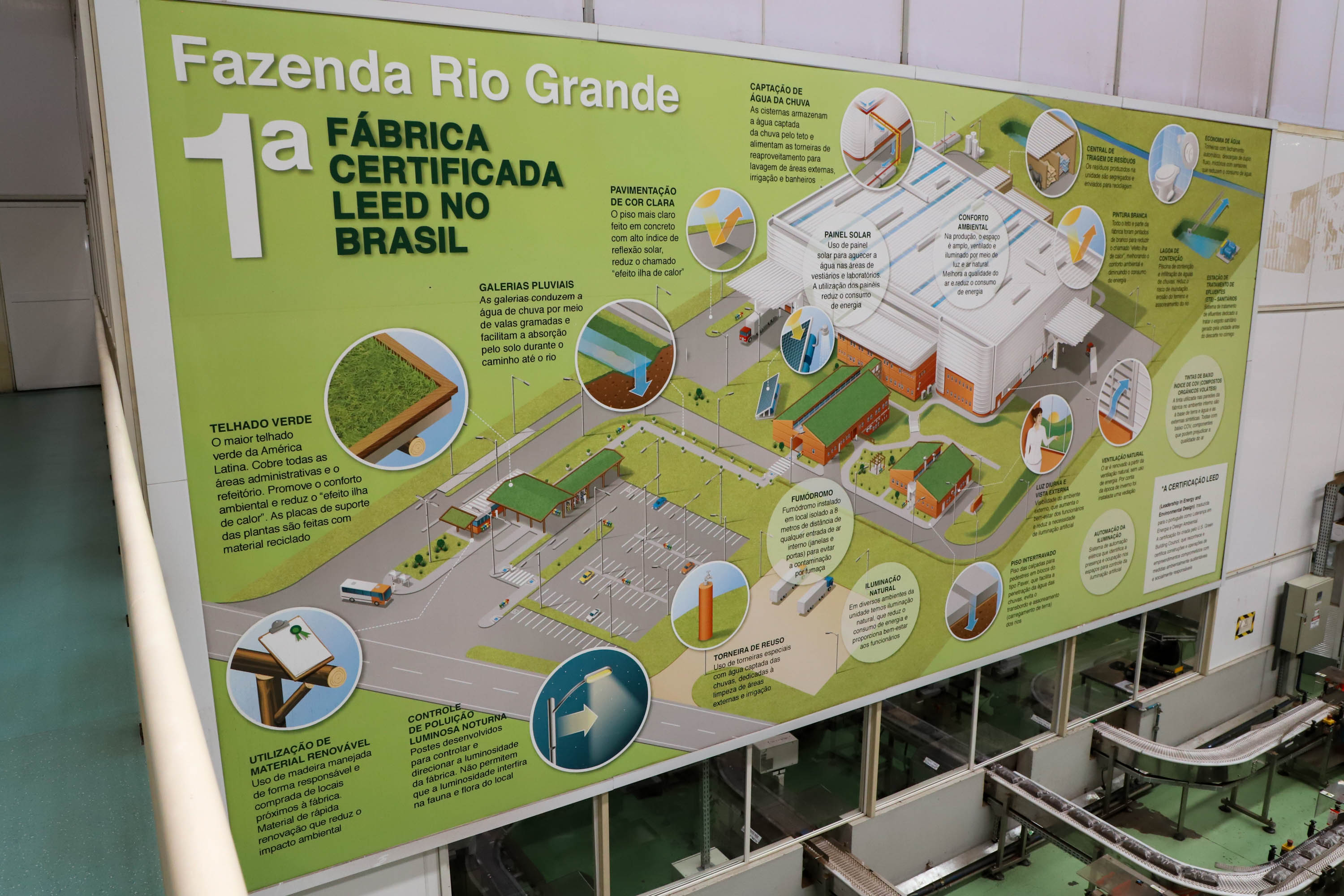 Vice Governador Darci Piana  Visita Fabrica de Chá Leão em Fazenda Rio Grande.