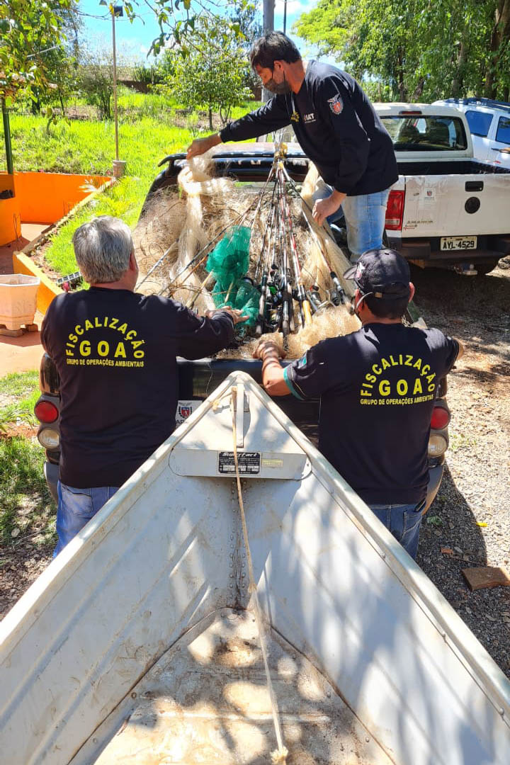 Força-tarefa de Fiscalização da Piracema  - Curitiba, 17/02/2022
