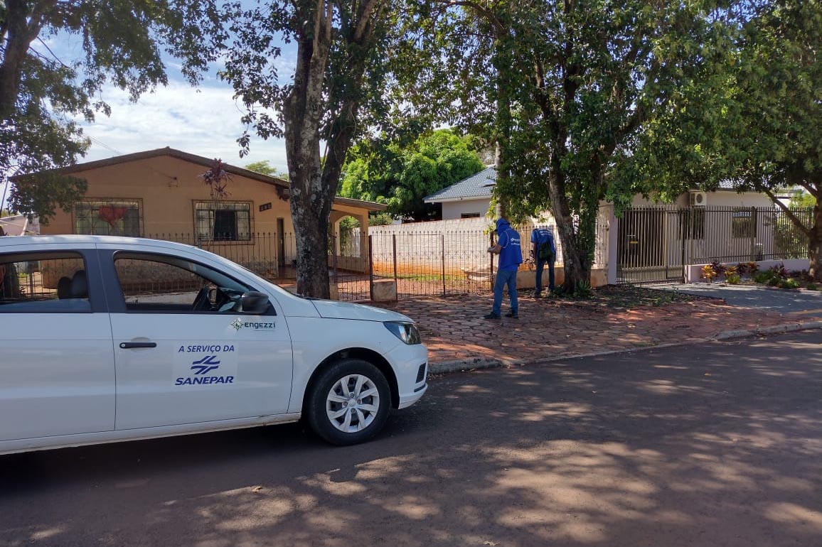 Ligações de esgoto são vistoriadas em Santa Terezinha de Itaipu