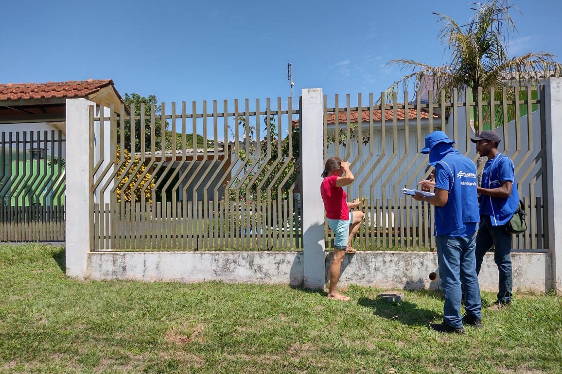 Ligações de esgoto são vistoriadas em Santa Terezinha de Itaipu