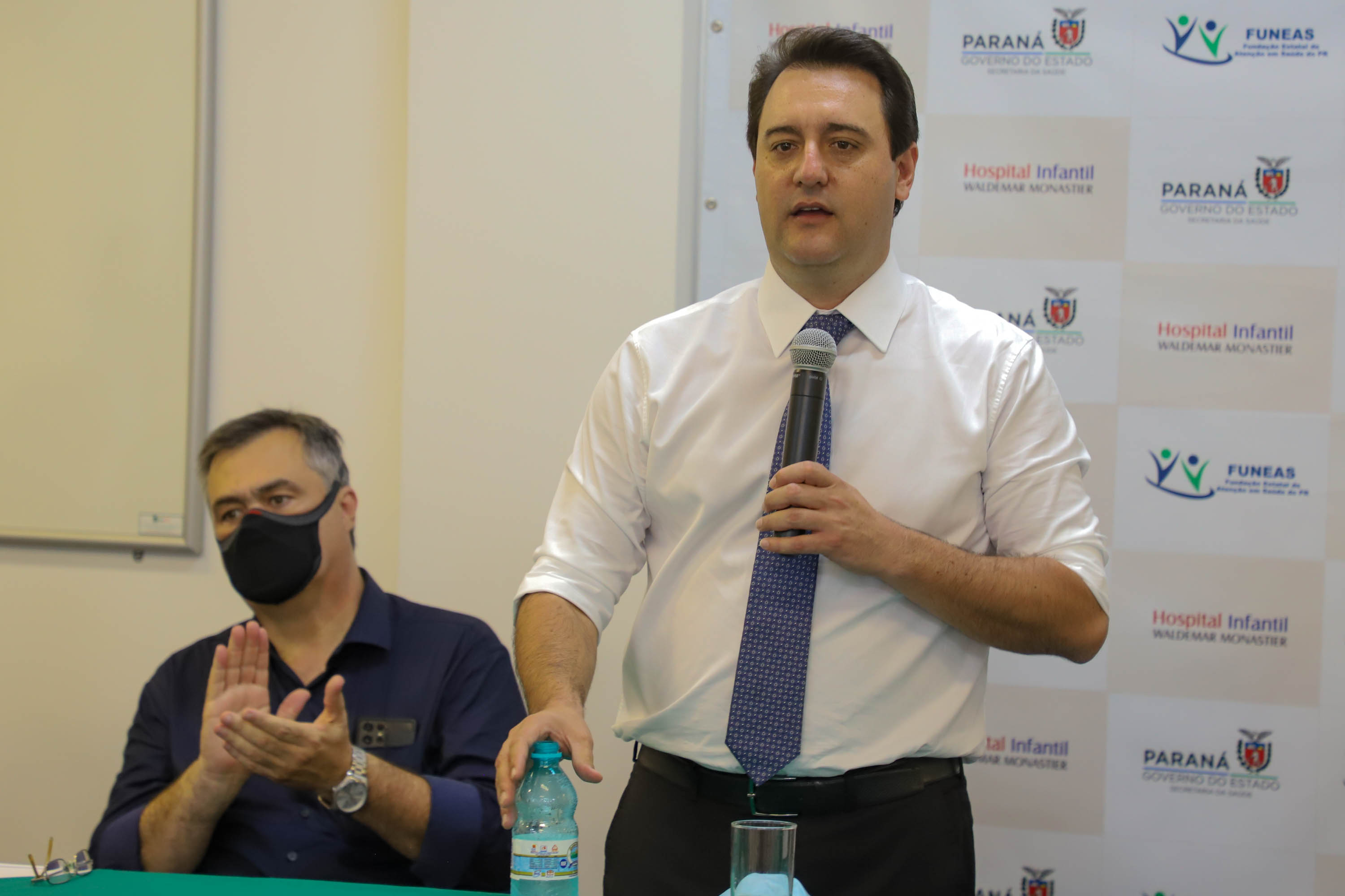 Governador anuncia mais de R$ 4,3 milhões em investimentos para o Hospital Infantil Waldemar Monastier