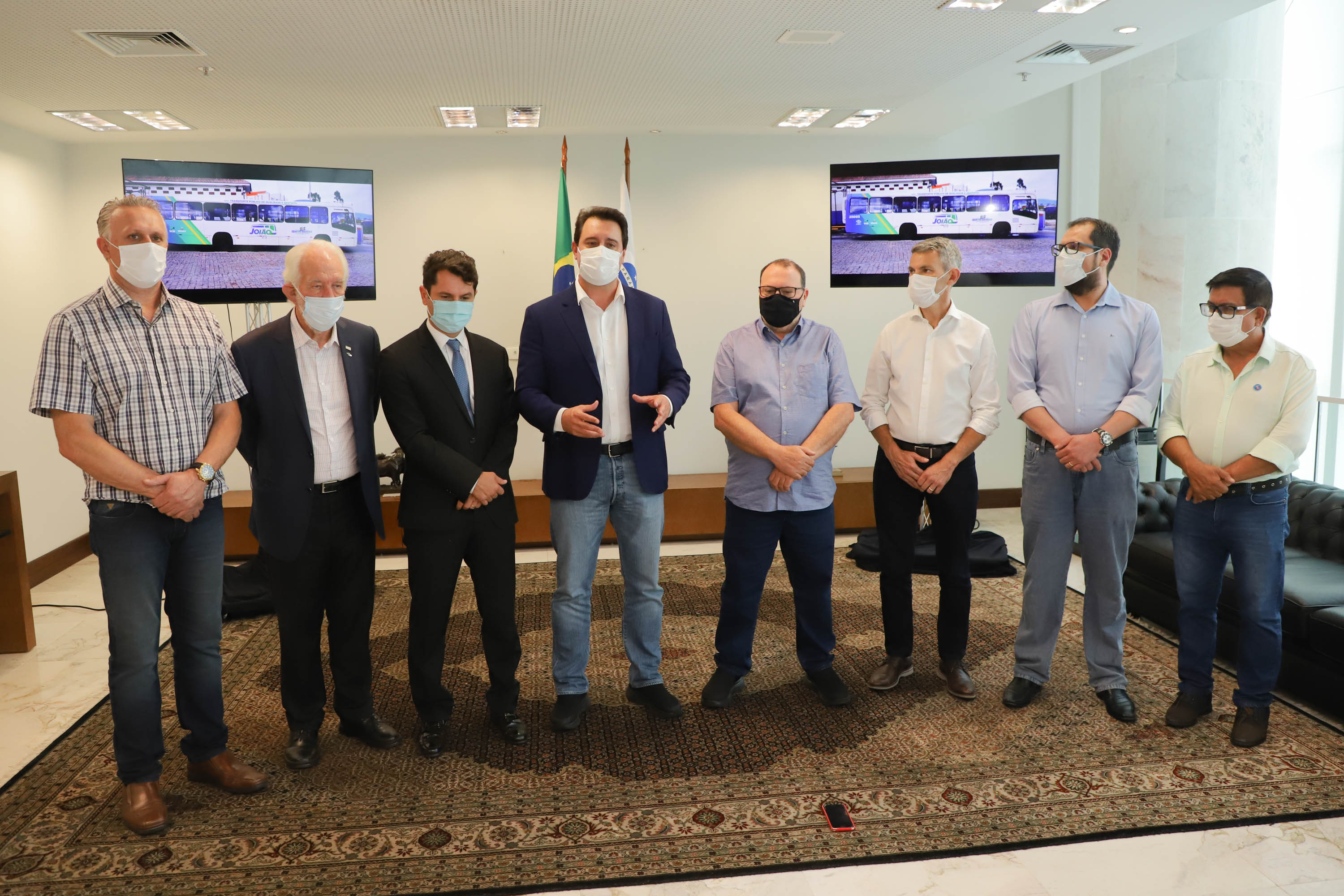 Com apoio do Estado, Quatro Barras terá tarifa zero para o transporte coletivo