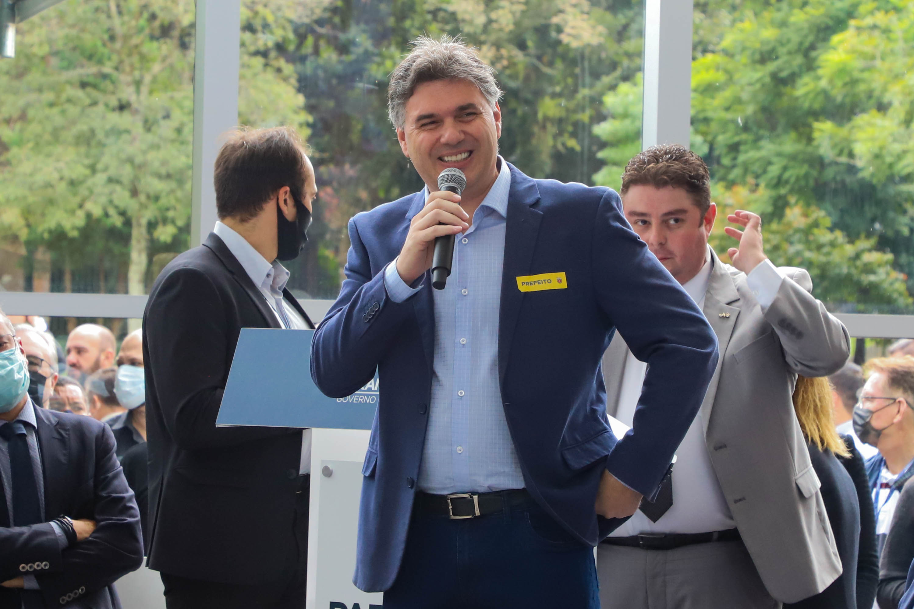 Governador Carlos Massa Ratinho Junior Libera 420 Milhoes para açoes de Desenvolvimento Urbano em quase 300 Municipios do Estado. Foto: Ari Dias/ AEN.