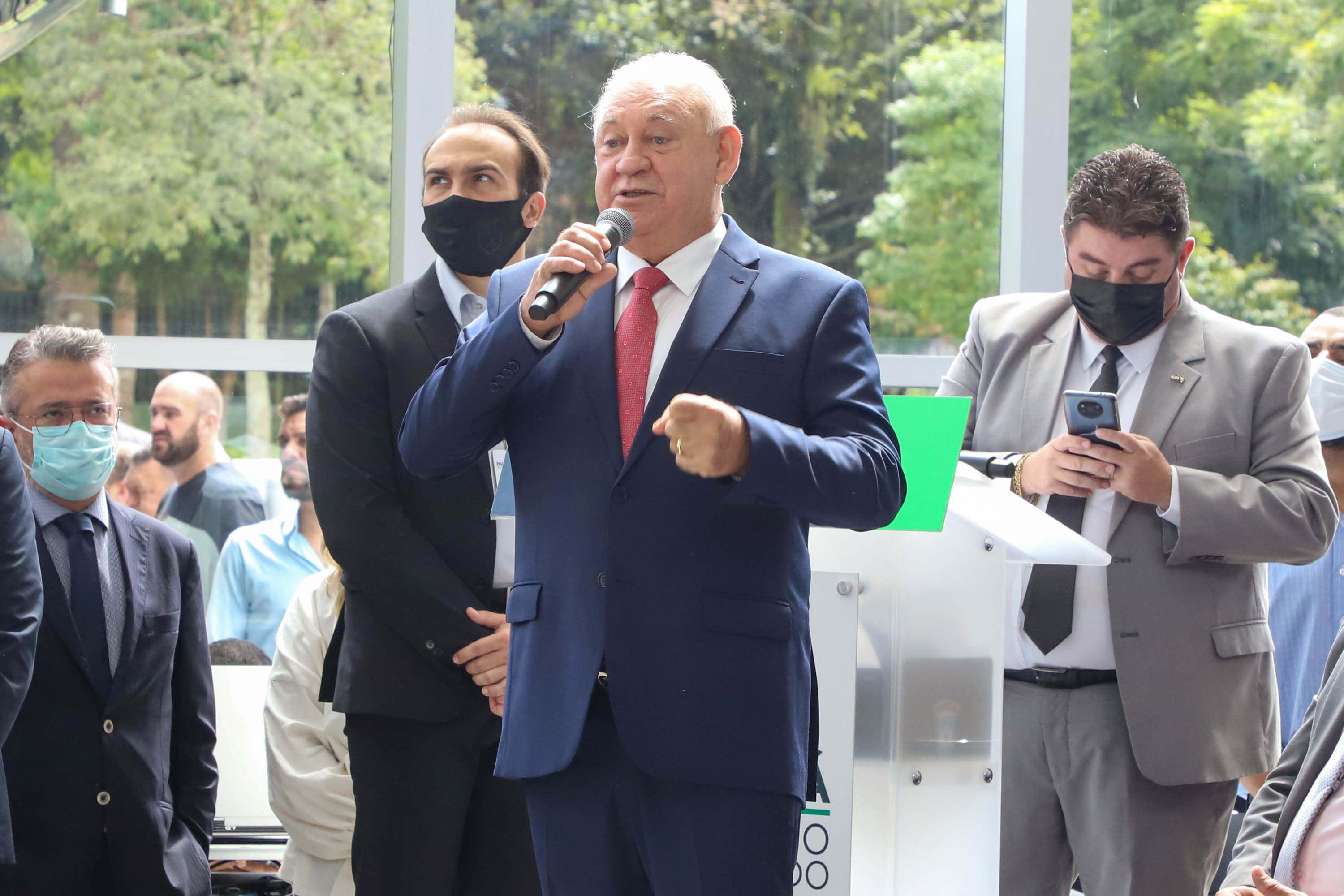 Governador Carlos Massa Ratinho Junior Libera 420 Milhoes para açoes de Desenvolvimento Urbano em quase 300 Municipios do Estado. Foto: Ari Dias/ AEN.