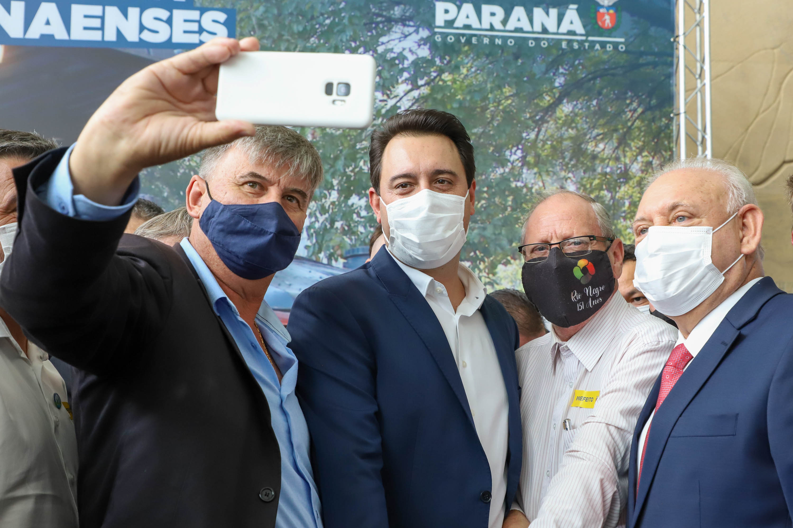 Governador Carlos Massa Ratinho Junior Libera 420 Milhoes para açoes de Desenvolvimento Urbano em quase 300 Municipios do Estado. Foto: Ari Dias/ AEN.