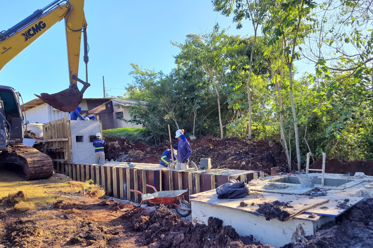 Sanepar implanta nova estação de tratamento de esgoto de Corbélia