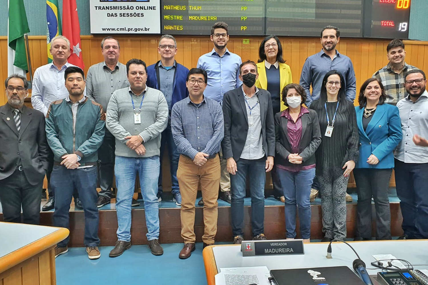 Sanepar apresenta obras e presta esclarecimentos à Câmara de Londrina