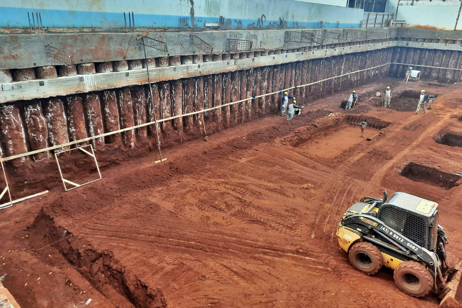 A Companhia de Saneamento do Paraná (Sanepar) está duplicando a capacidade de reservação de água do sistema de abastecimento de Apucarana, no Norte do Paraná