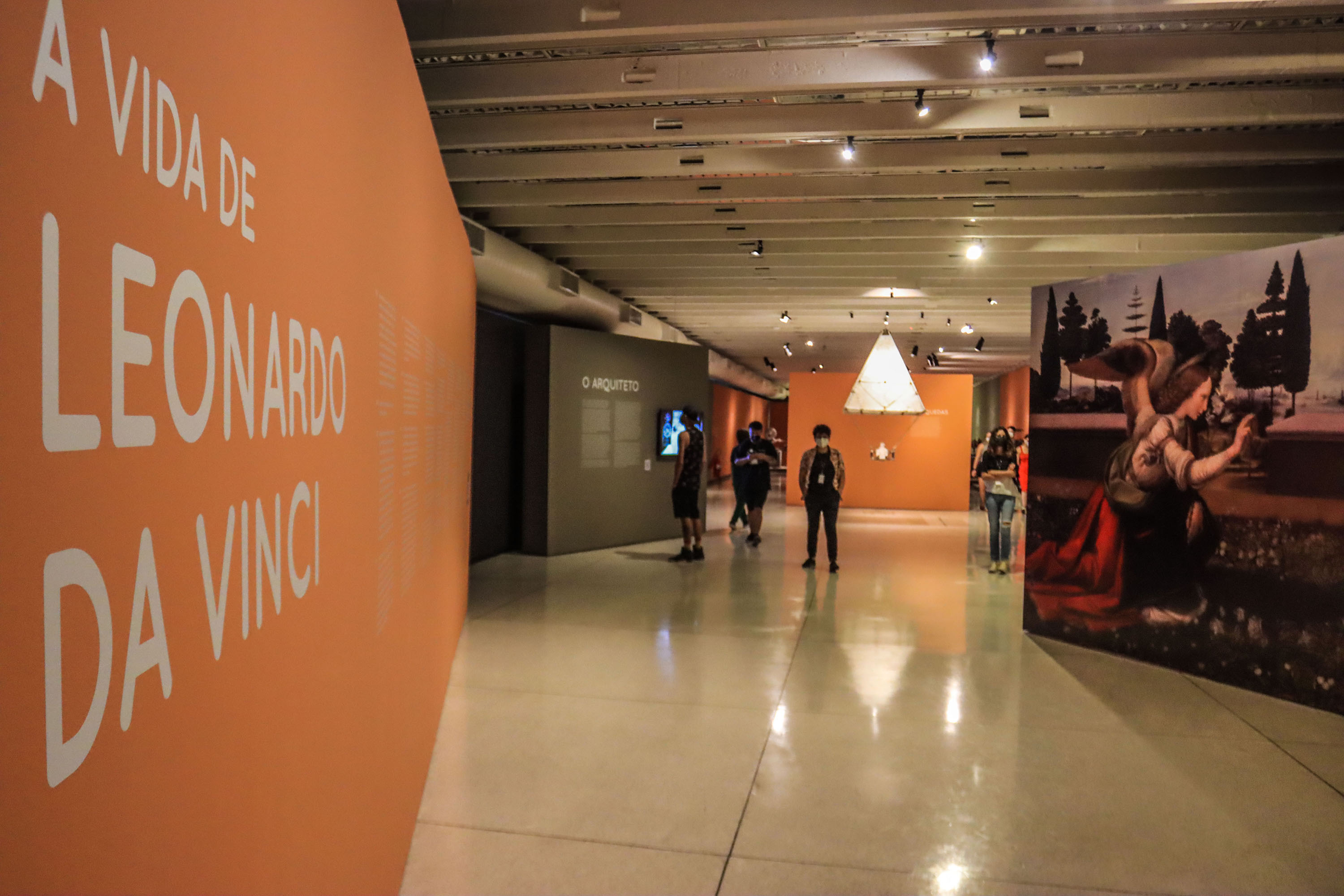 Últimos dias para ver a exposição Da Vinci Experience no MON