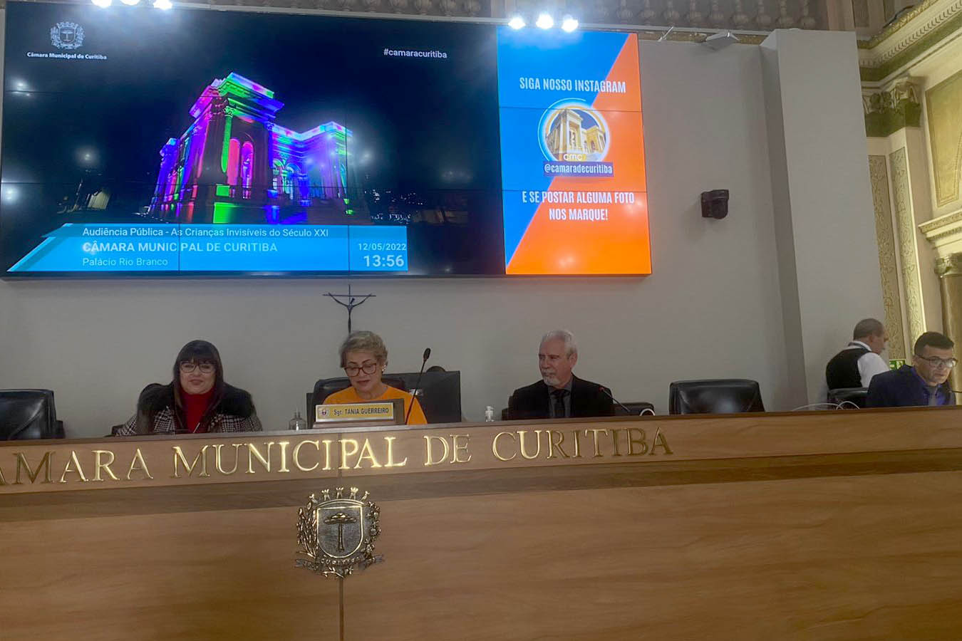 Sejuf em audiência pública na CMC