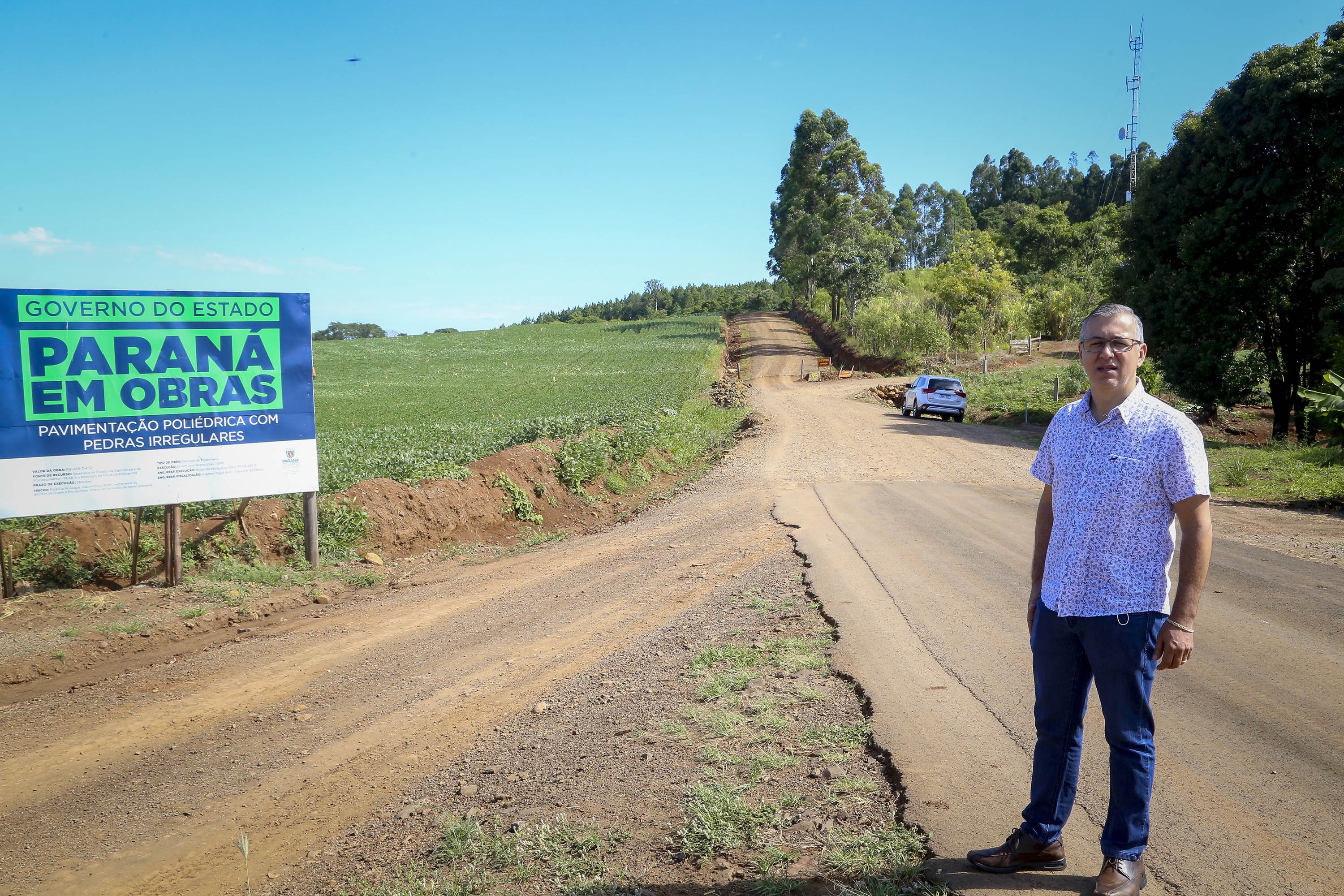 Estado investe R$ 304 milhões na pavimentação de 1.000 quilômetros de estradas rurais em três anos