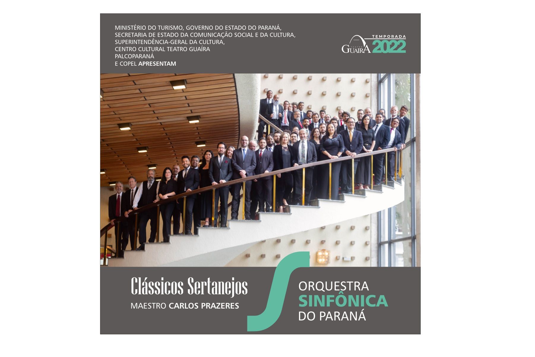 Orquestra Sinfônica do Paraná se apresenta em quatro cidades em maio