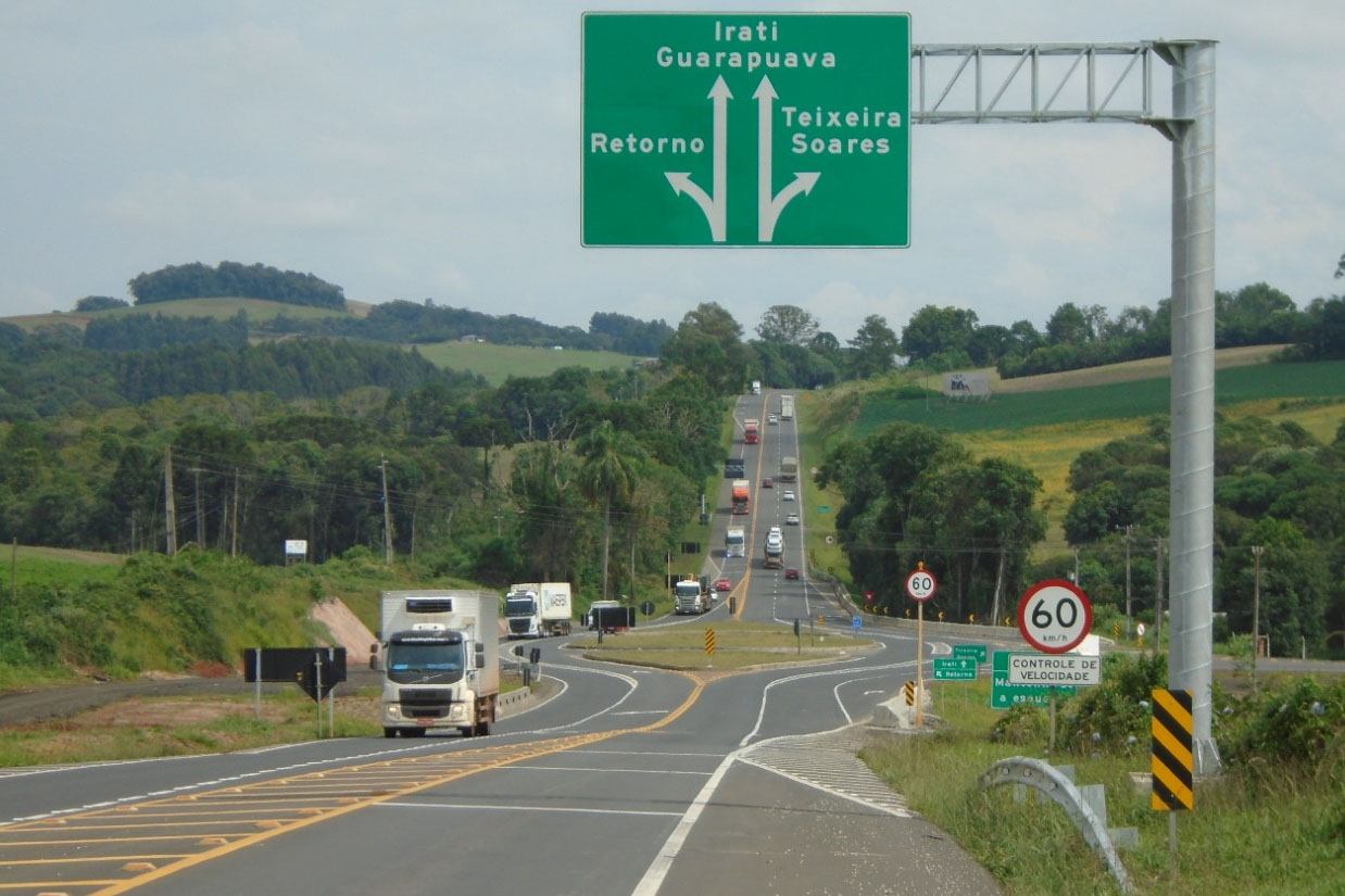 Acordo judicial do DER/PR garante obras na BR-277, BR-373 e BR-476