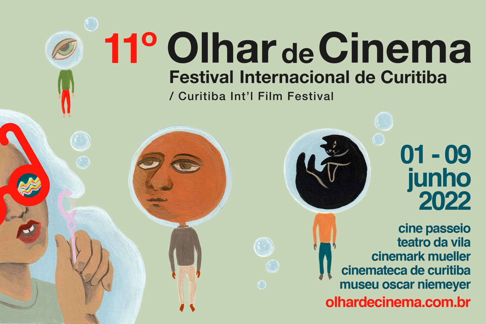 Olhar de Cinema chega à 11ª edição com retorno às exibições presenciais depois de dois anos