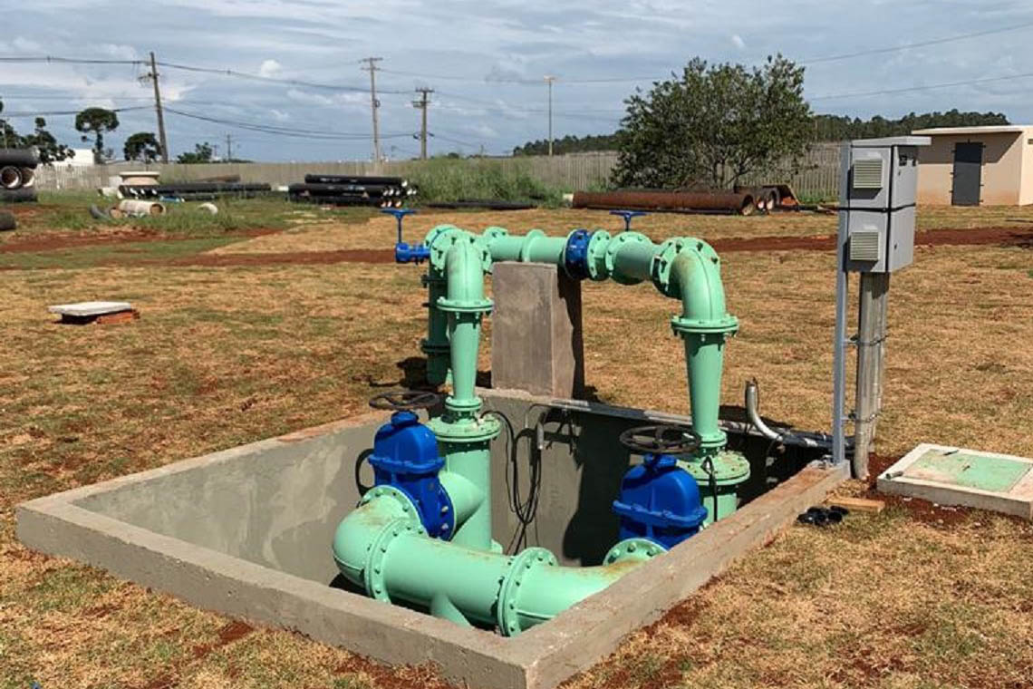 Sanepar integra sistemas de abastecimento de Santa Tereza do Oeste e Cascavel