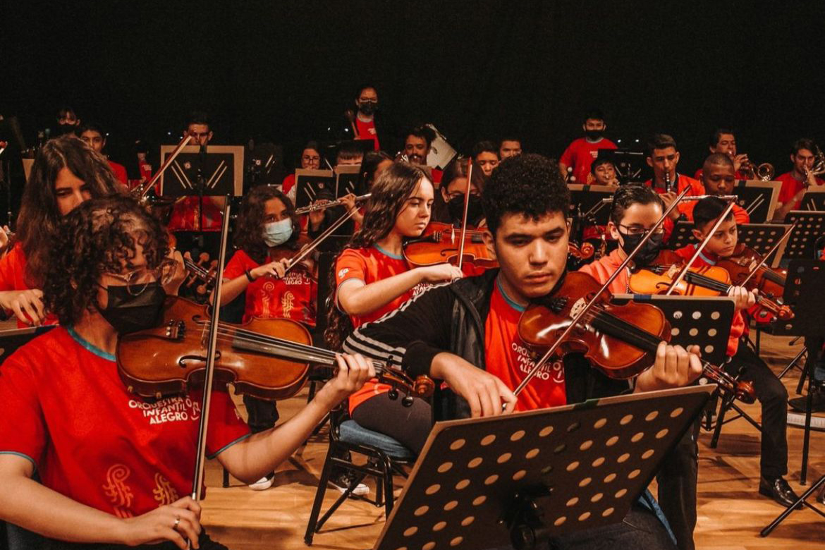 Programa de educação musical da Associação Musical ALEGRO tem apoio do BRDE