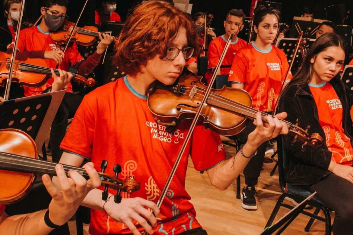 Programa de educação musical da Associação Musical ALEGRO tem apoio do BRDE