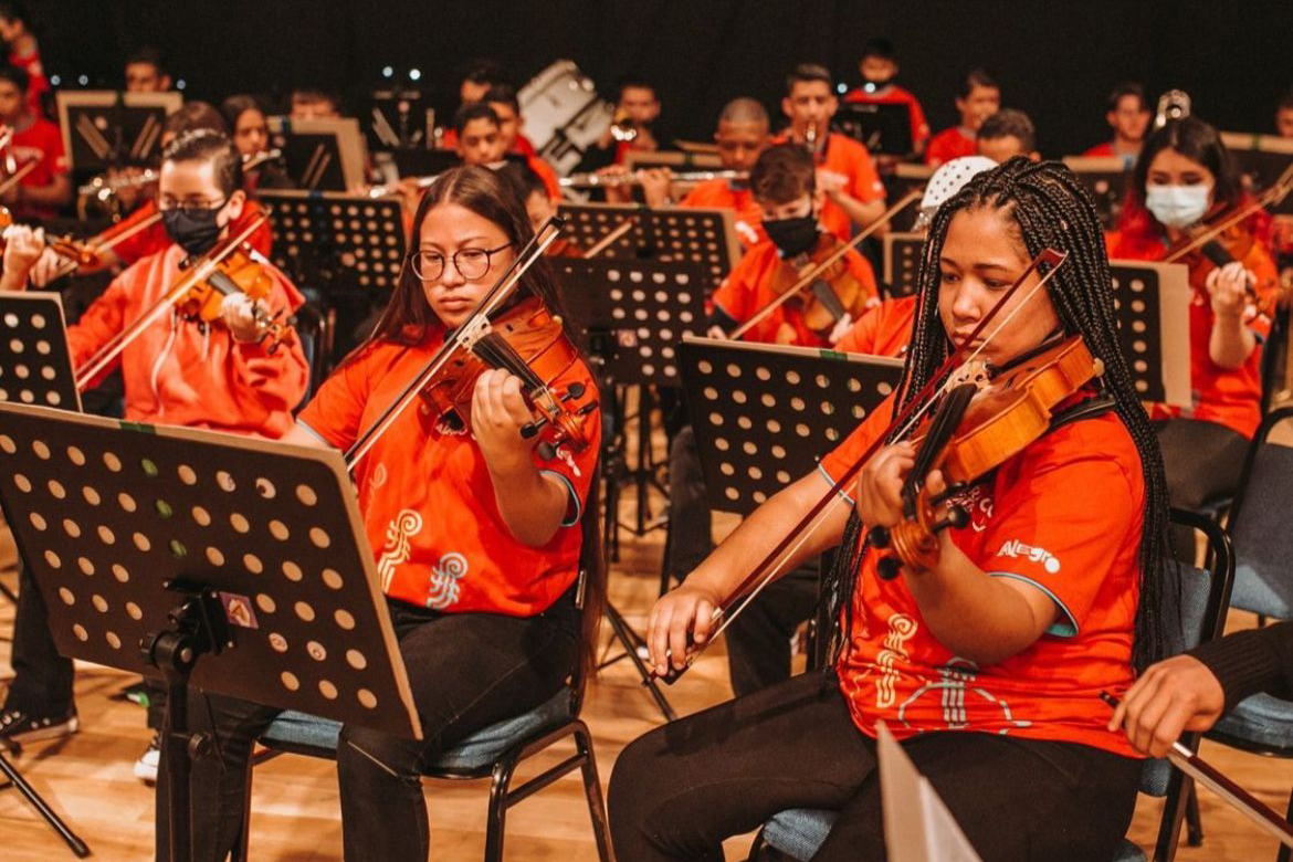 Programa de educação musical da Associação Musical ALEGRO tem apoio do BRDE