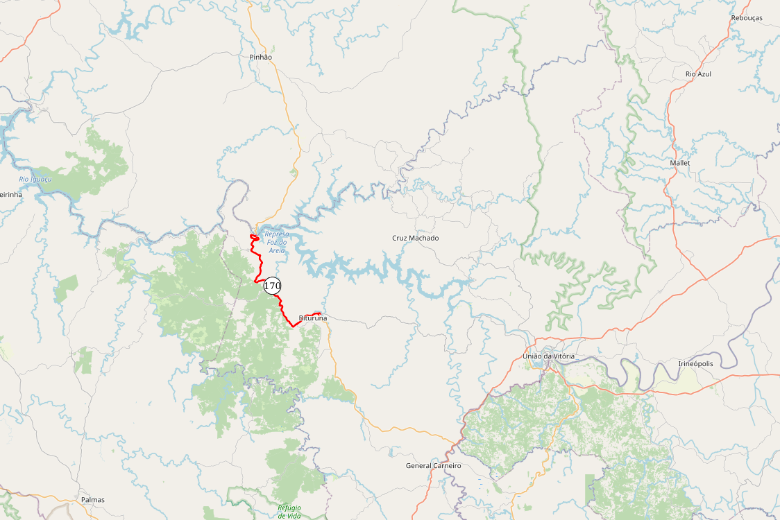 PR-170 em Bituruna passará por obras após danos causados pelas chuvas