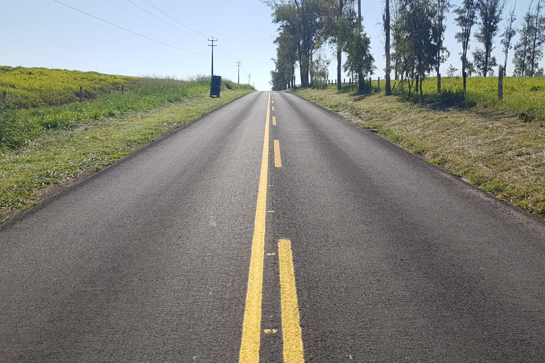 Obras de conservação de rodovias em Tapira e Nova Olímpia estão quase concluídas
