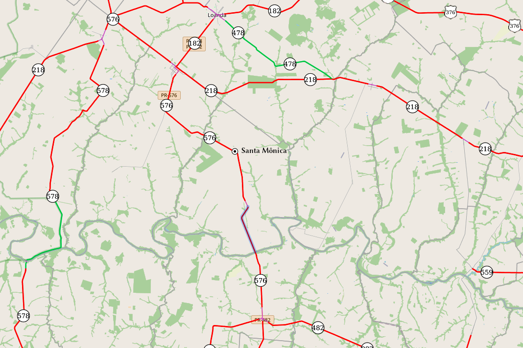 Governo realiza obras de conservação da PR-576 no Noroeste do Paraná