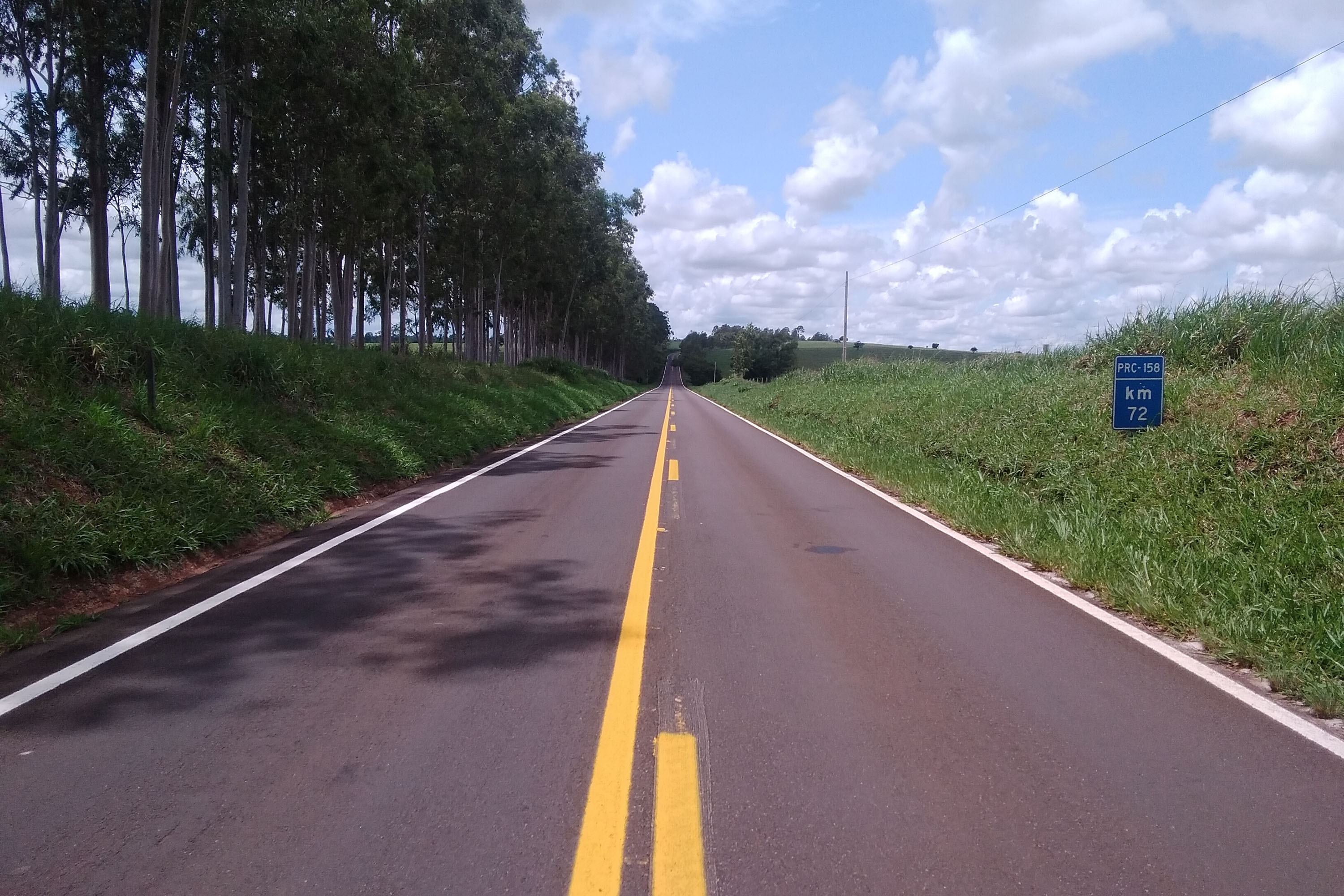 Rodovia entre Paranavaí e São João do Caiuá recebe reforço na sinalização