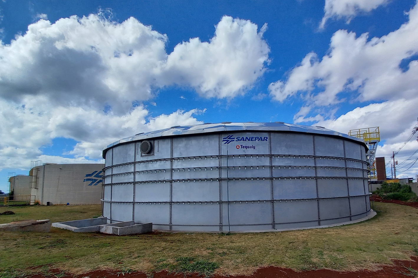 Cascavel terá com mais um reservatório de água  Unidade amplia em 48% a capacidade de reservação na região Oeste da cidade