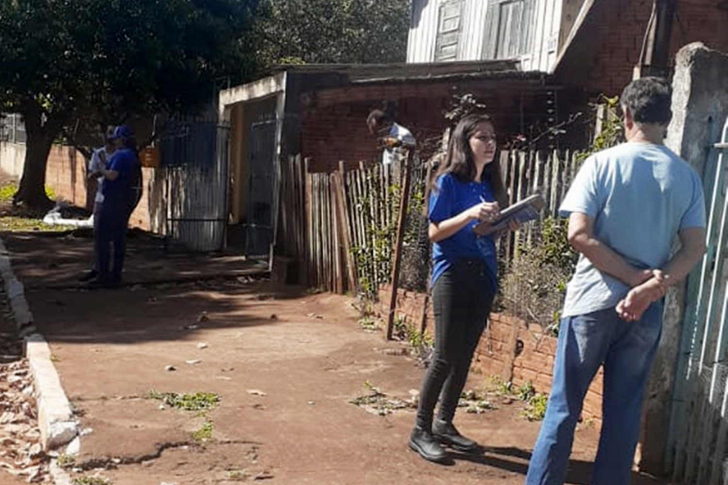 Sanepar sensibiliza população de Tamarana para receber nova obra de água