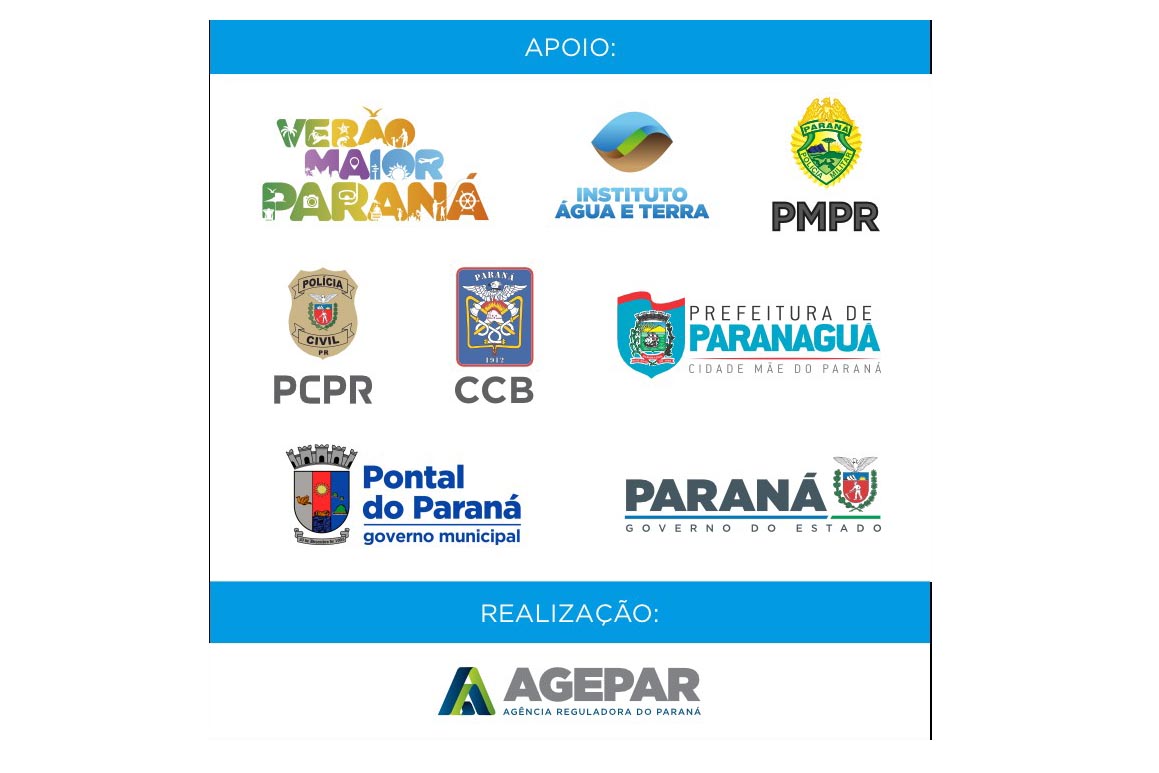 Agepar lança campanha de conscientização para usuários da travessia da Ilha do Mel