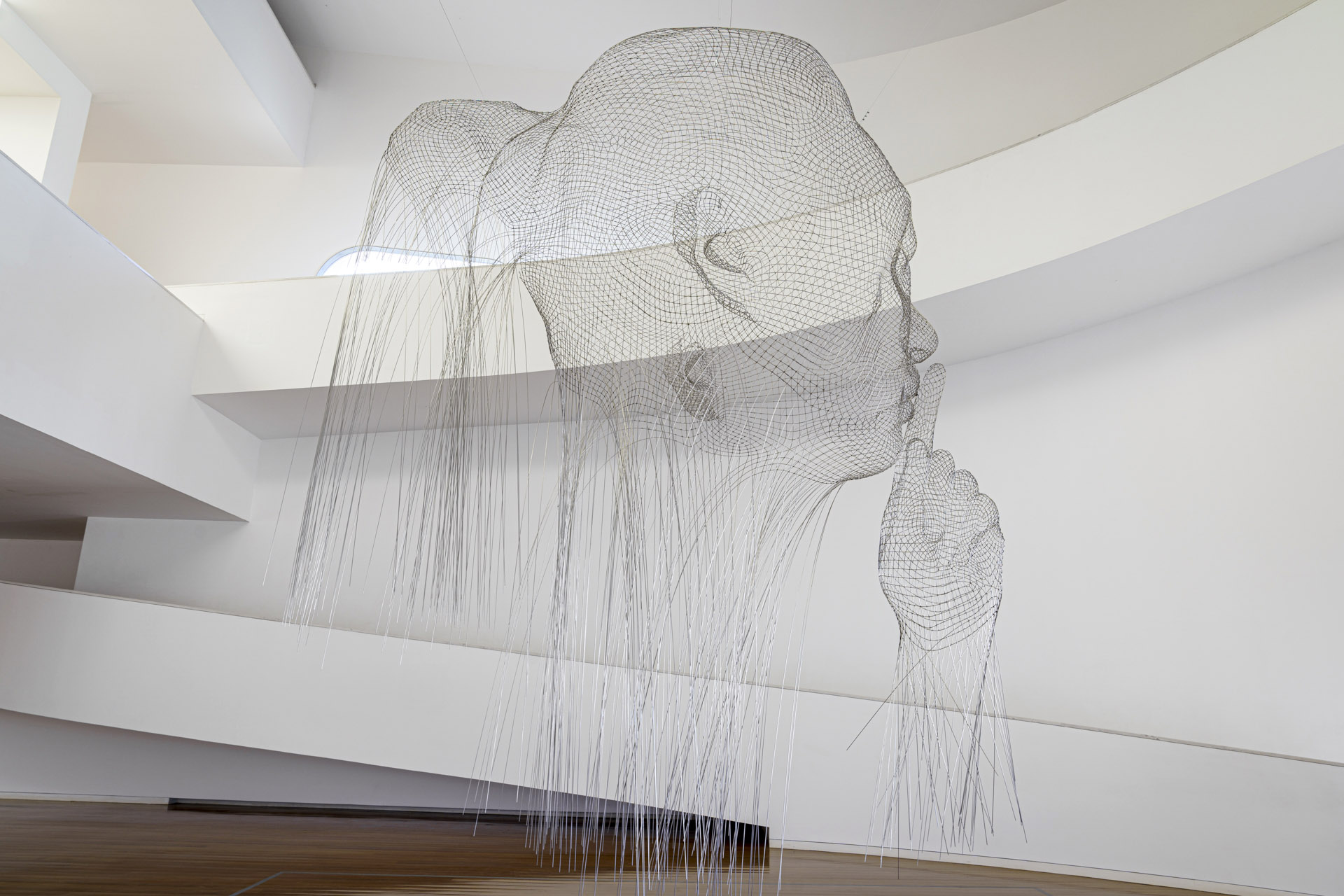 Museu Oscar Niemeyer (MON) realiza, no espaço do Olho, a exposição “Invisível e Indizível”, do artista espanhol Jaume Plensa