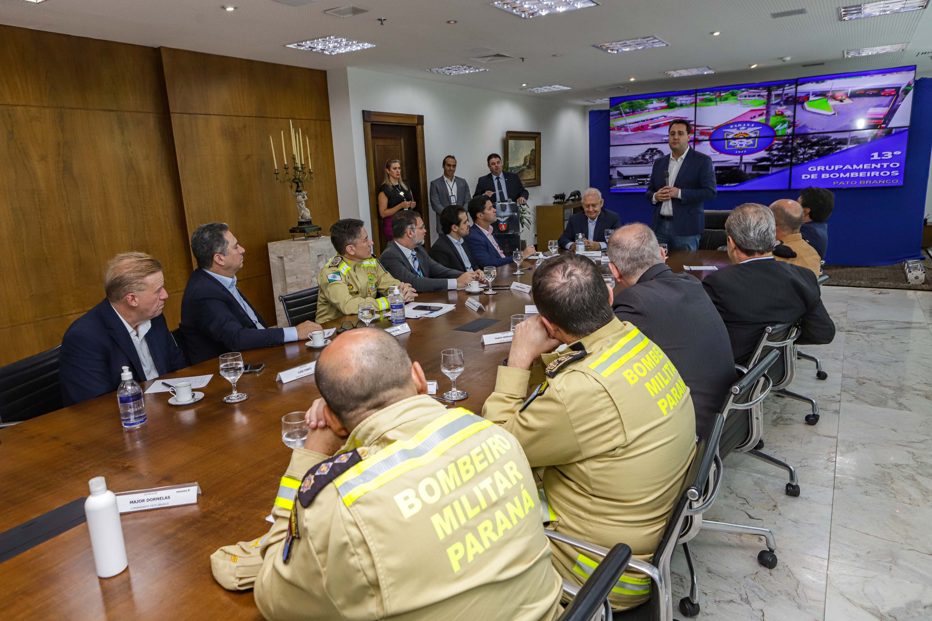 Governo do Estado cria o 13º Grupamento do Corpo de Bombeiros em Pato Branco