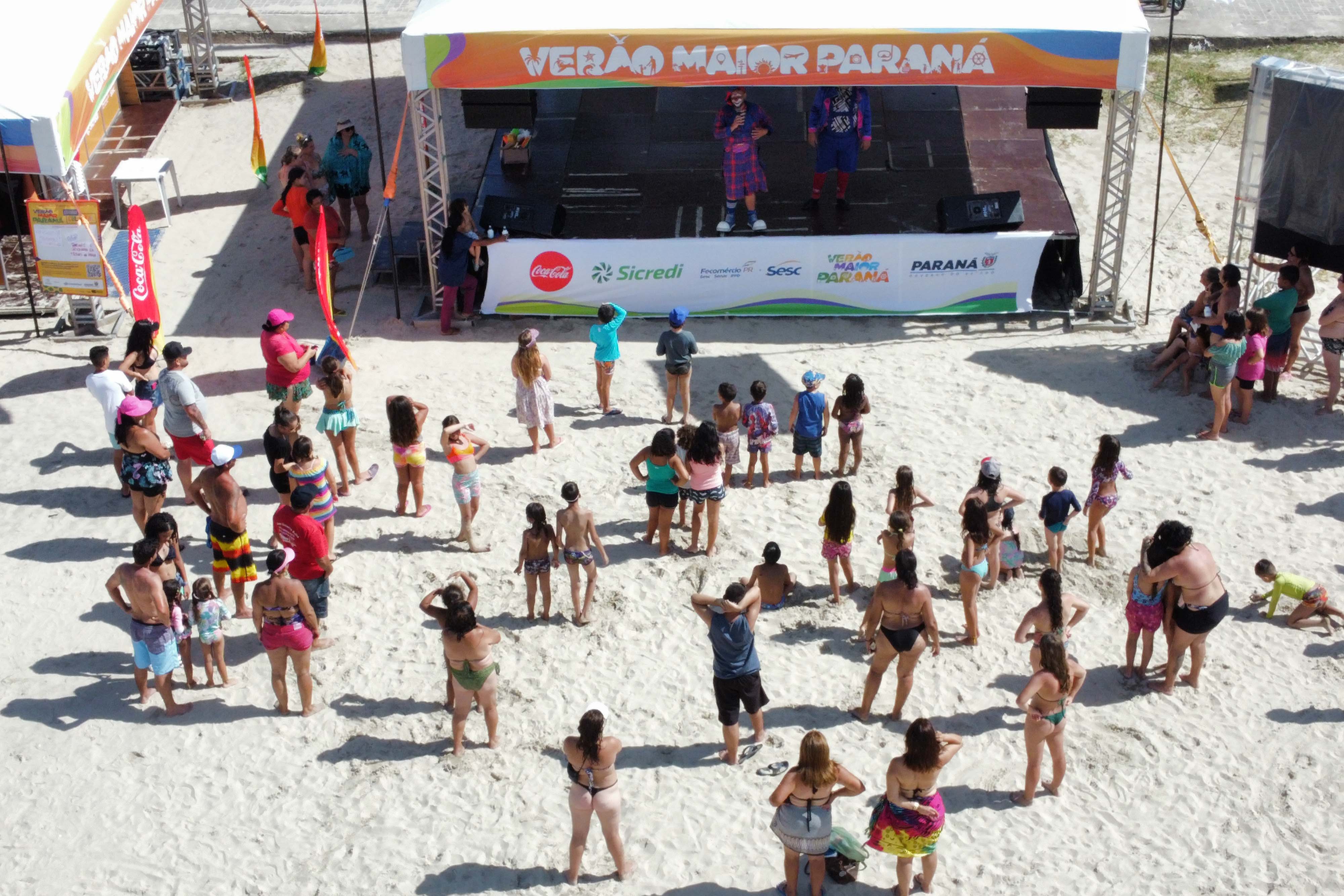 Esporte conclui a terceira semana com mais de 470 mil atendimentos no Verão Maior Paraná