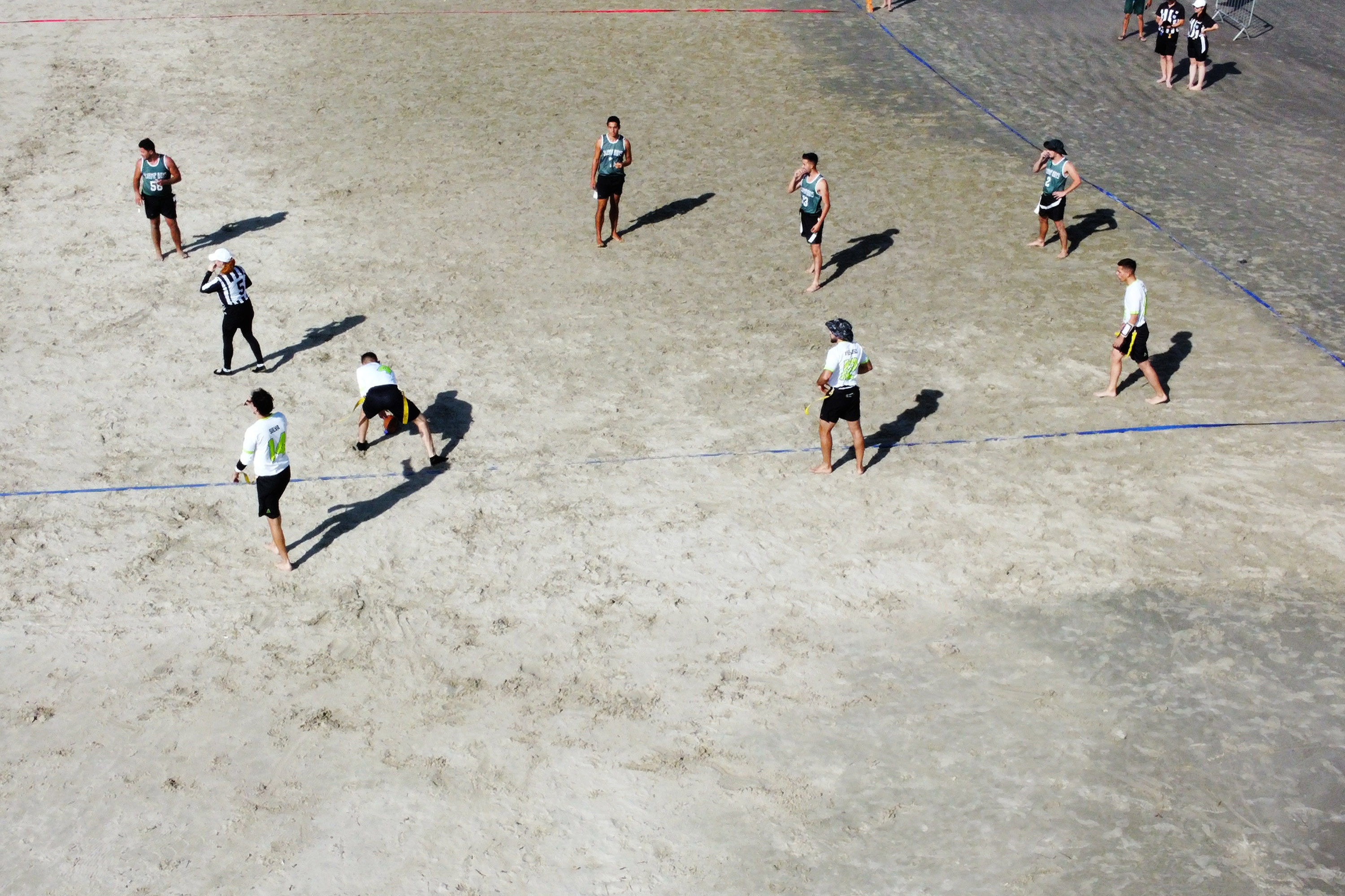 Campeonato de Beach-Flag.