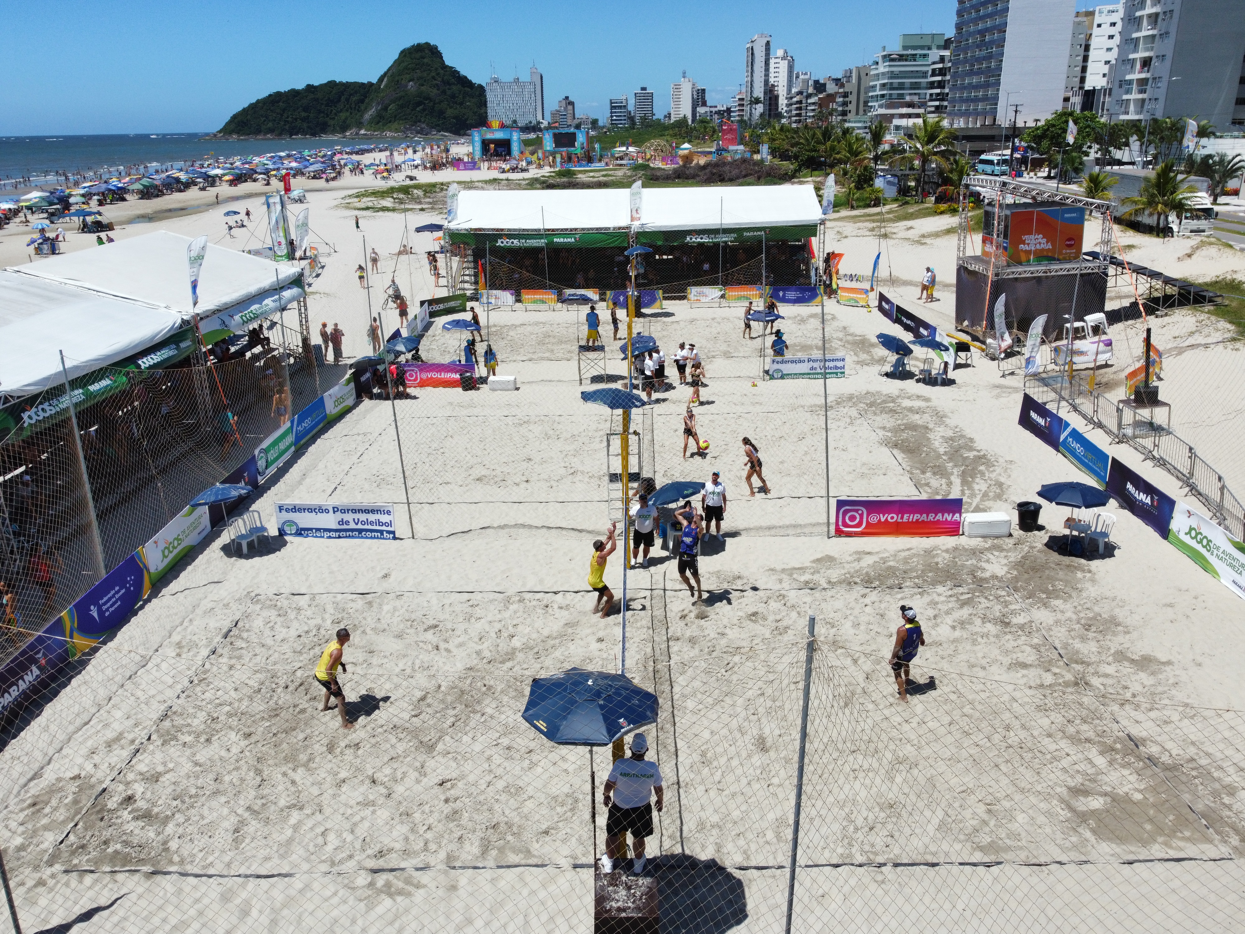 Verão Maior Paraná - Circuito Paranaense de Vôlei de Praia.