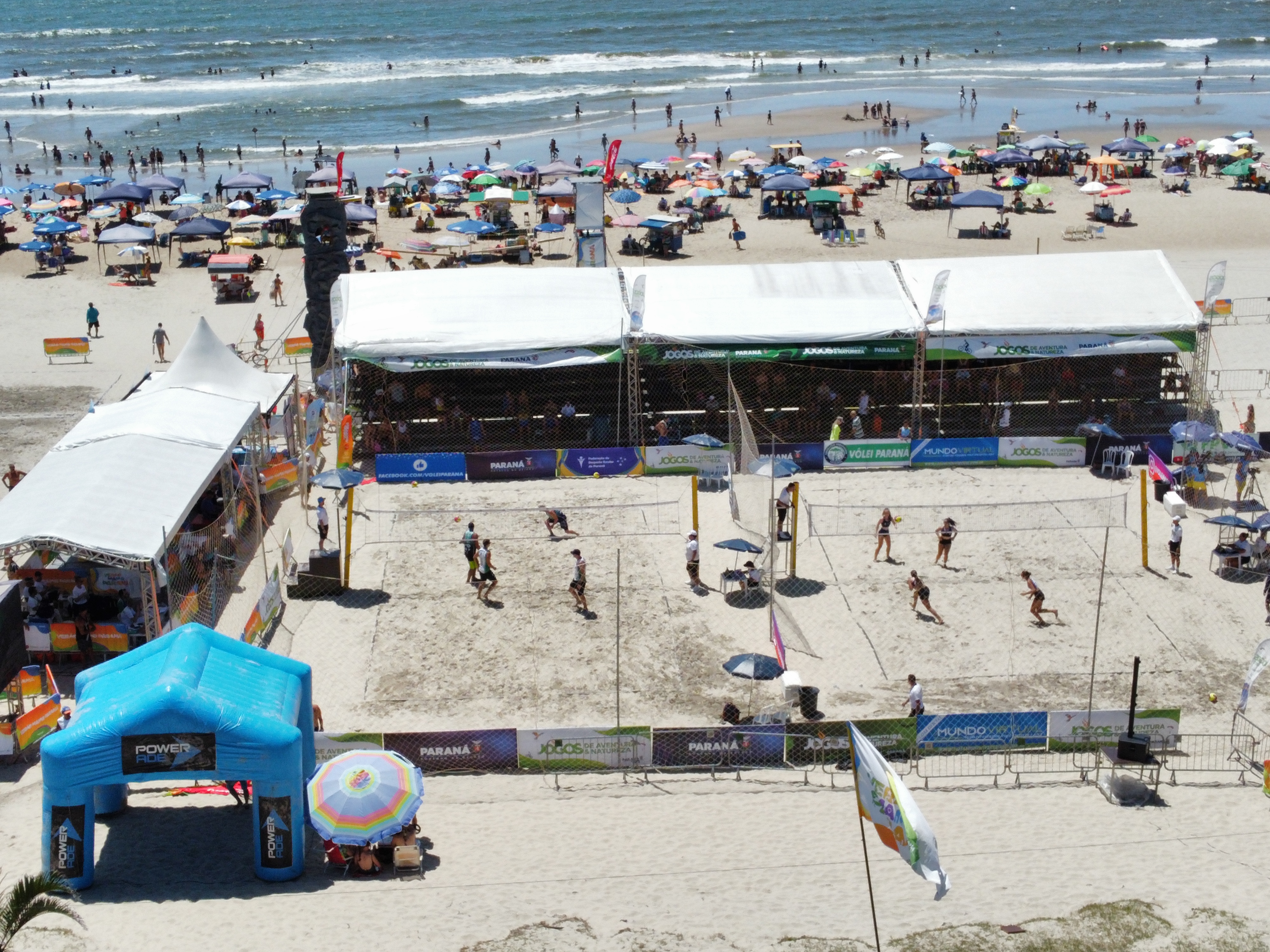 Verão Maior Paraná - Circuito Paranaense de Vôlei de Praia.