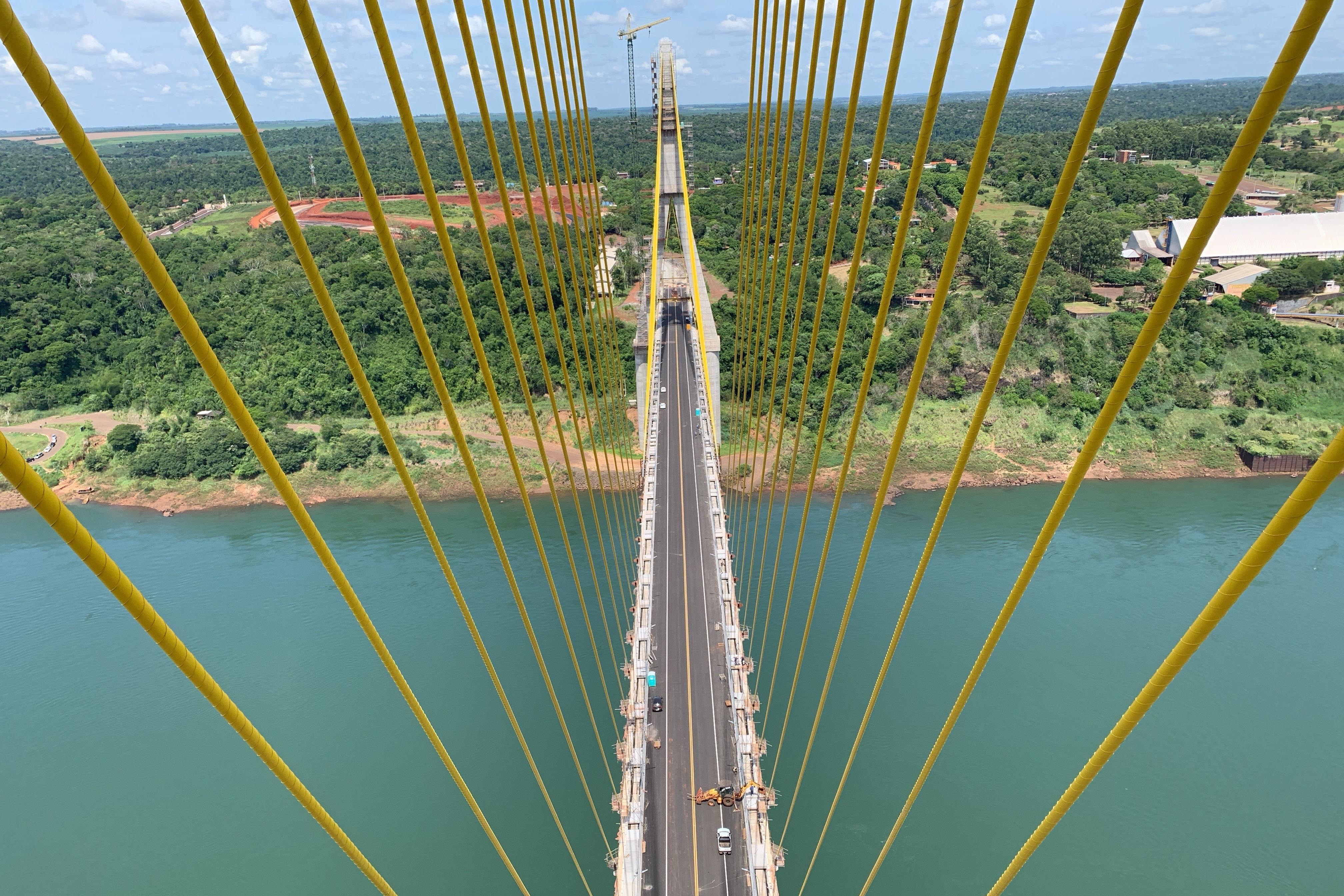 Viaduto da BR-277 ganha forma na nova Perimetral Leste em Foz do Iguaçu [DM]