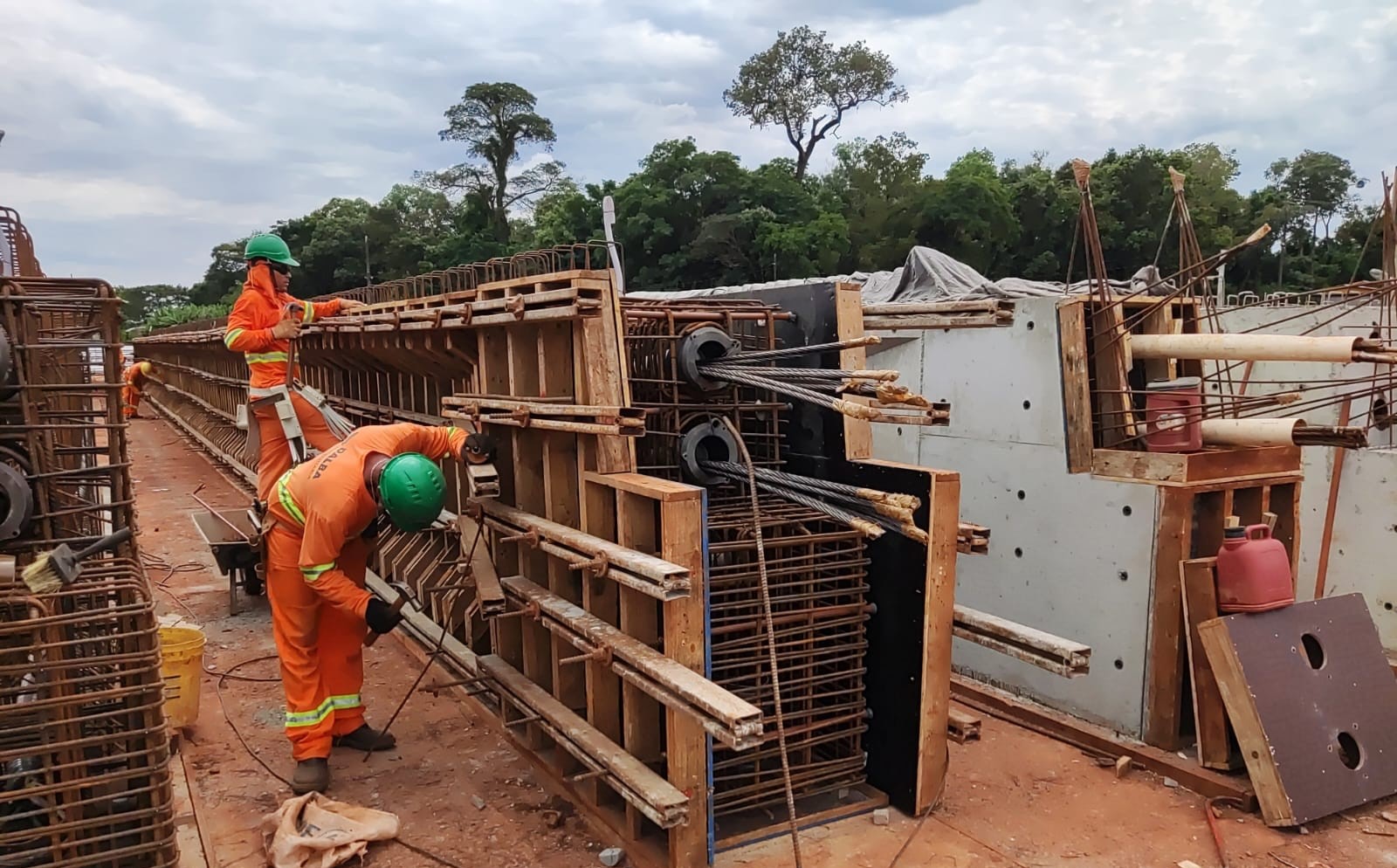 Progresso da duplicação da Rodovia das Cataratas registra salto no início do ano