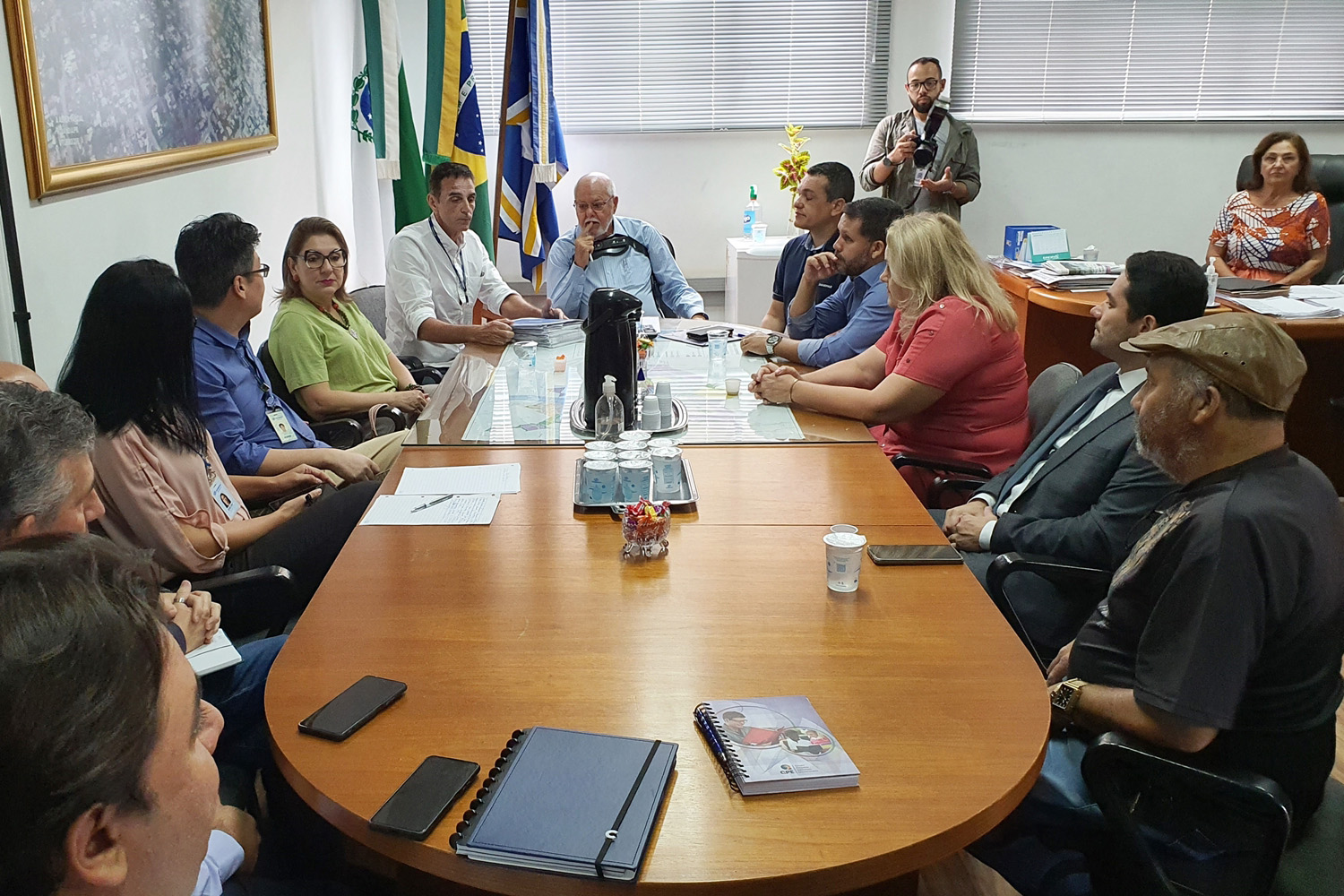 Prefeito Airton Maistro reconhece o esforço dos empregados e lideranças da Sanepar
