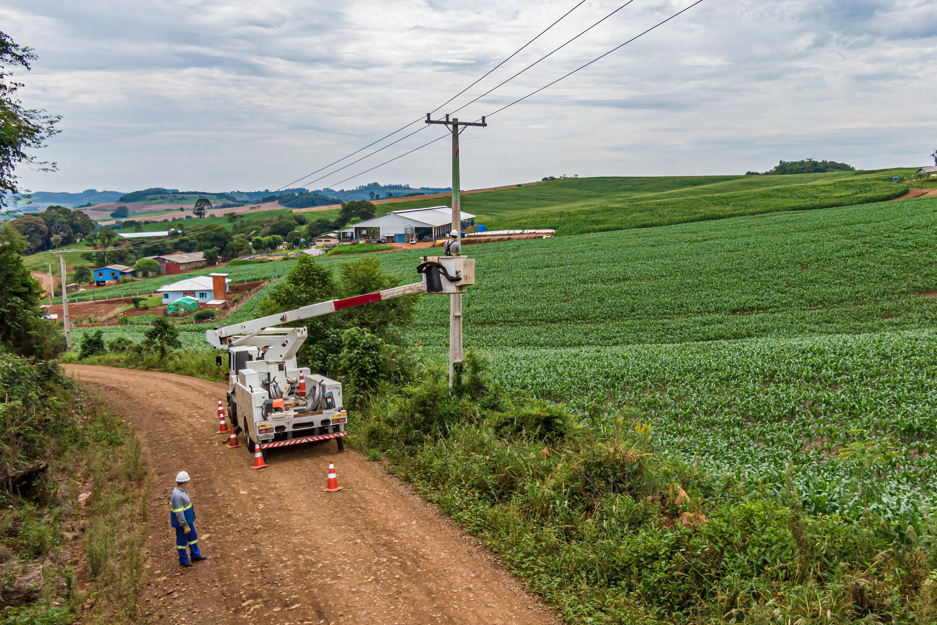 PR Trifásico conclui a construção de 11.245 km de redes e já beneficia 315 municípios