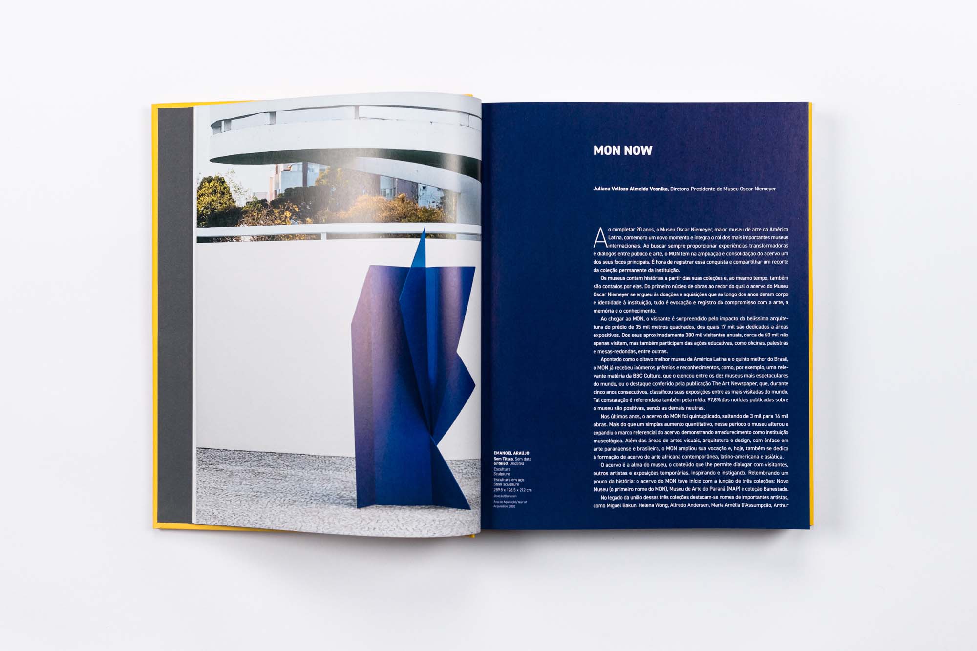 MON lança livro histórico da sua coleção permanente