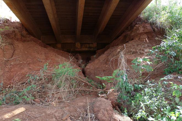 Recuperação e melhoria da drenagem de rodovias Noroeste